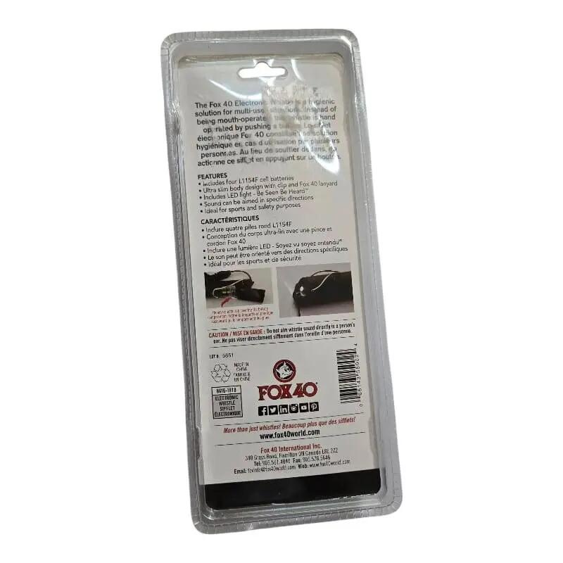 Gwizdek mini trenerski Fox 40 dioda Led 5/7