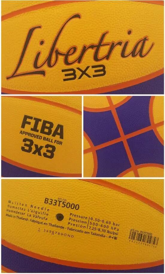 Pallone da basket Molten B33t5000 Fiba Multicolor 2/11