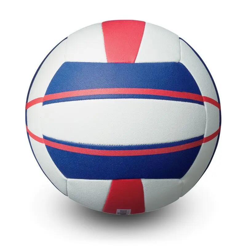 Beachvolleyball V5B5000 Beachvolleyball Unisex Blau-Weiß-Rot 4/6