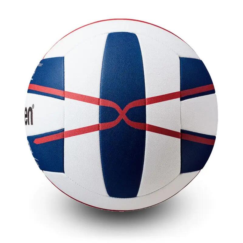 Beachvolleyball V5B5000 Beachvolleyball Unisex Blau-Weiß-Rot 2/6