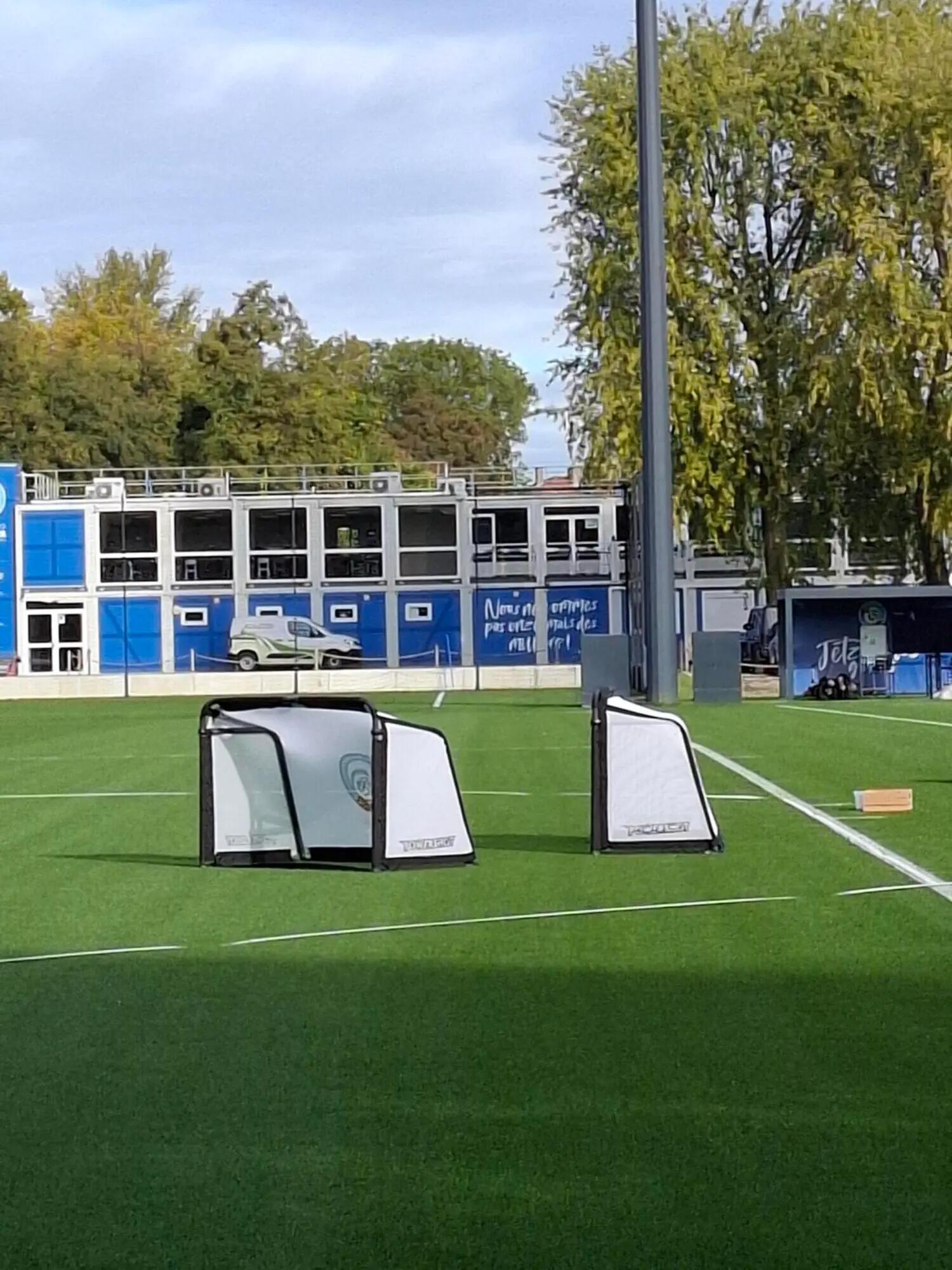 Baliza de futebol dobrável branca - Alumínio - 1,50 x 1 m 6/7
