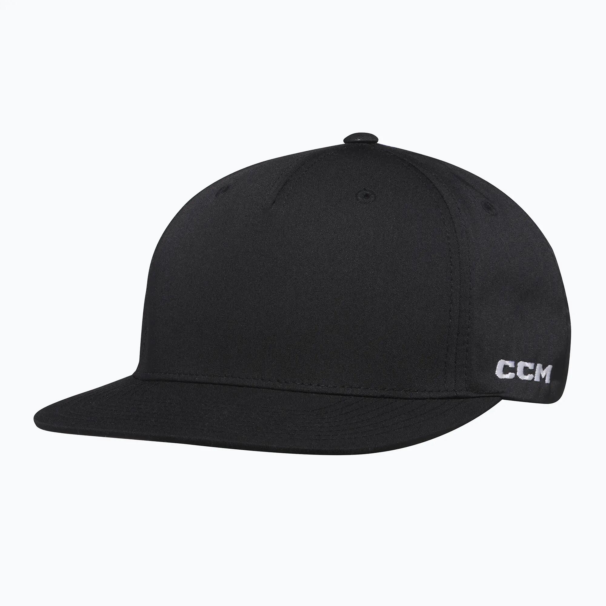 Team Flatbrim Snapback-Cap Verstellbar Volw. Schwarz OS 2/6