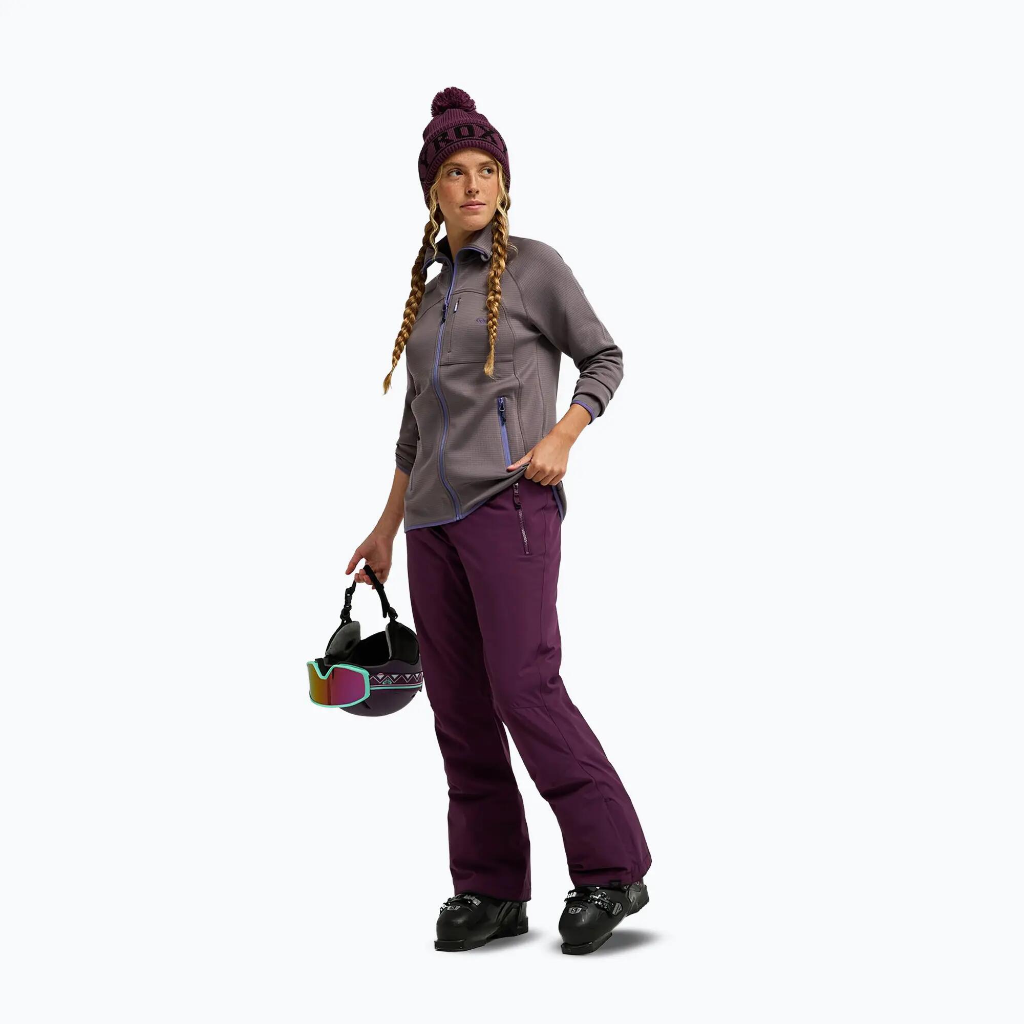Pantalón técnico de snow 10K ALPINE RIDGE Morado Mujer 2/7
