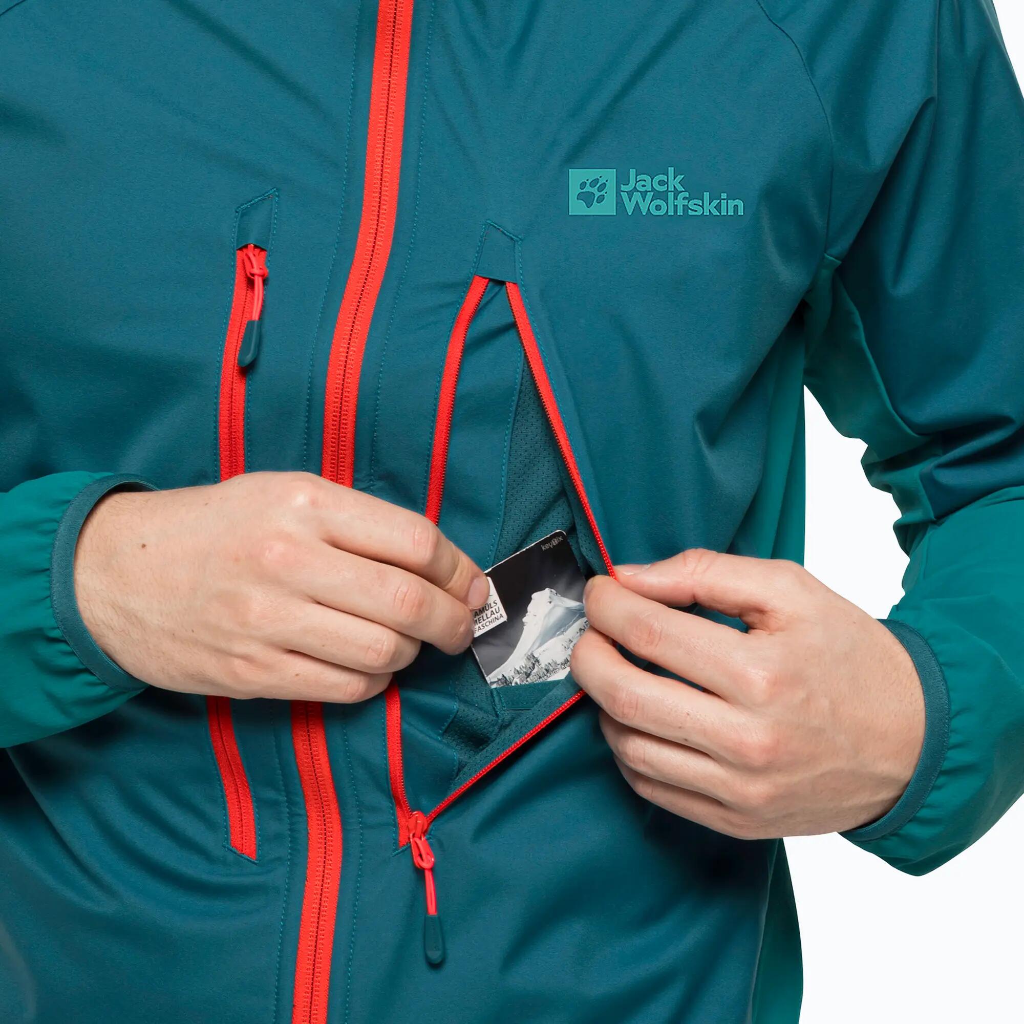 Jack Wolfskin Alpspitze Hoody softshell jas voor heren 4/7