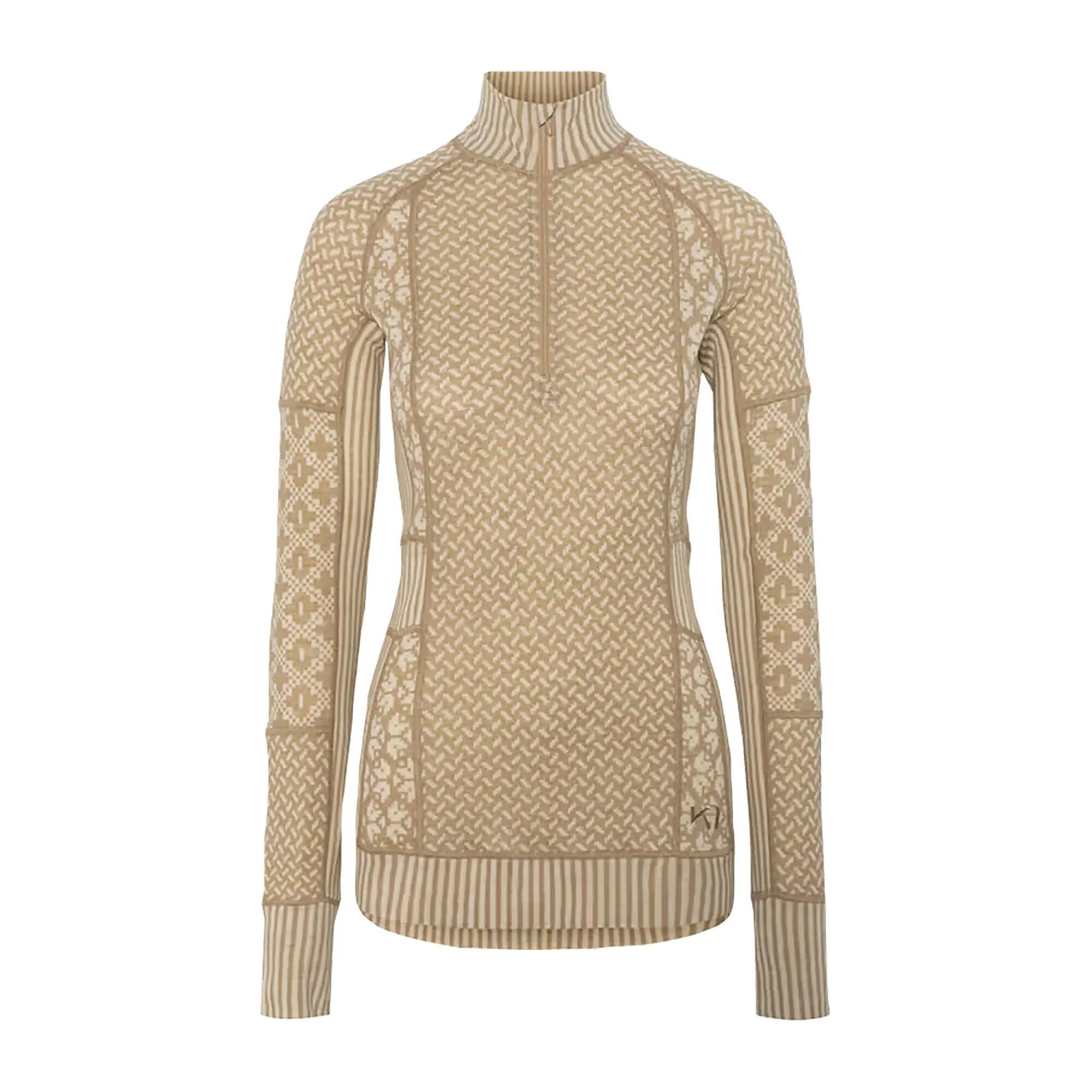 Bluza termoaktywna damska KARI TRAA Smekker Half Zip 6/7