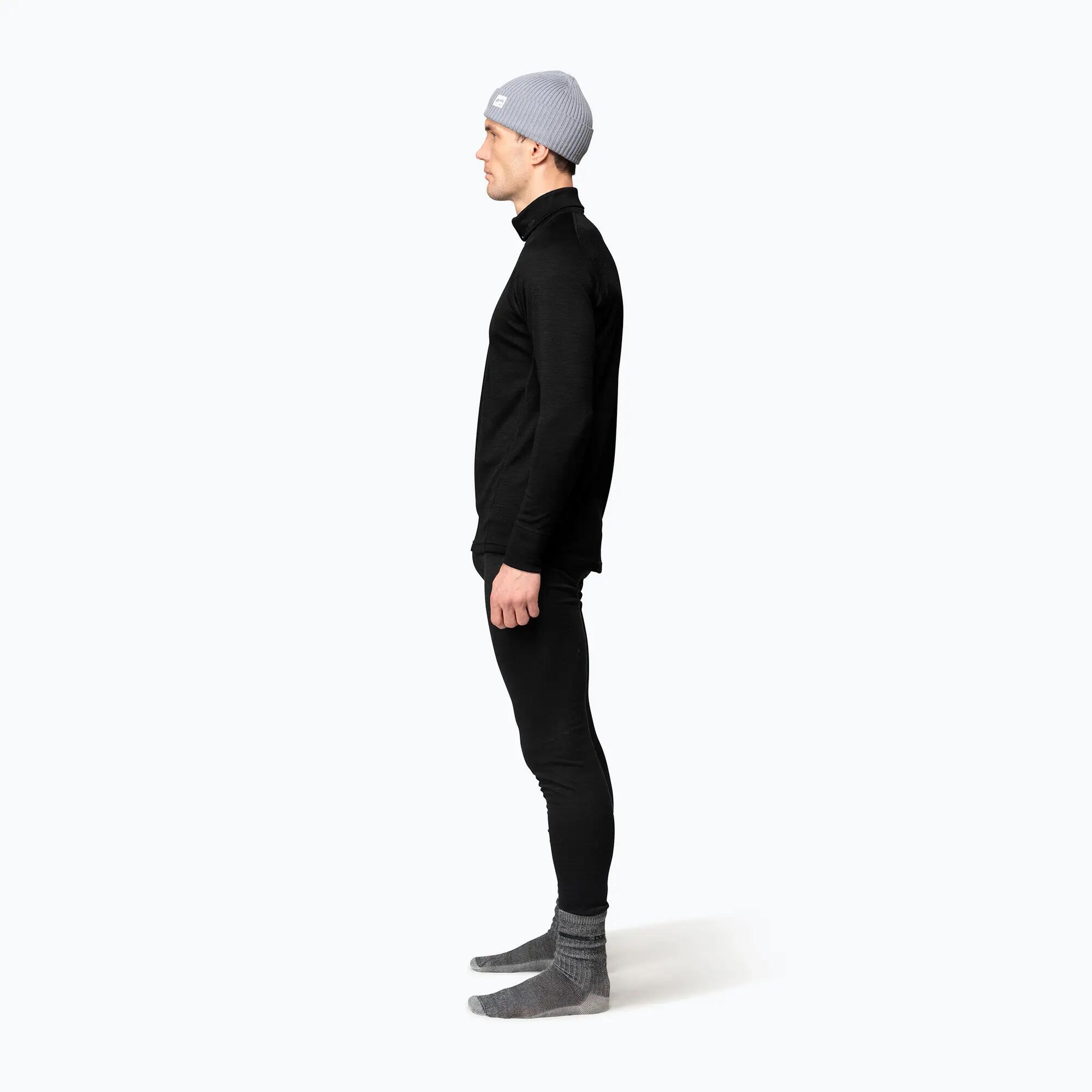Devold Duo Active Merino 205 Z.Neck Under Jersey Black Men 4/7