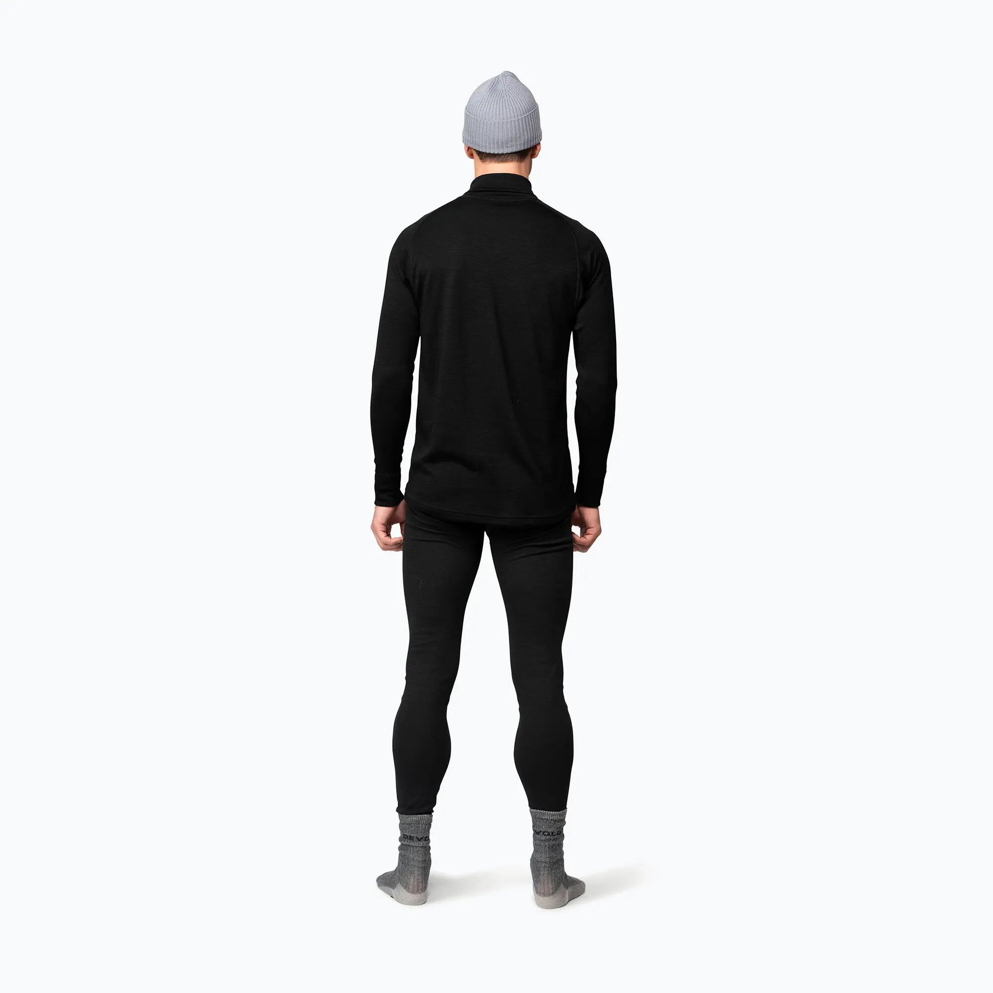 Devold Duo Active Merino 205 Z.Neck Under Jersey Black Men 3/7