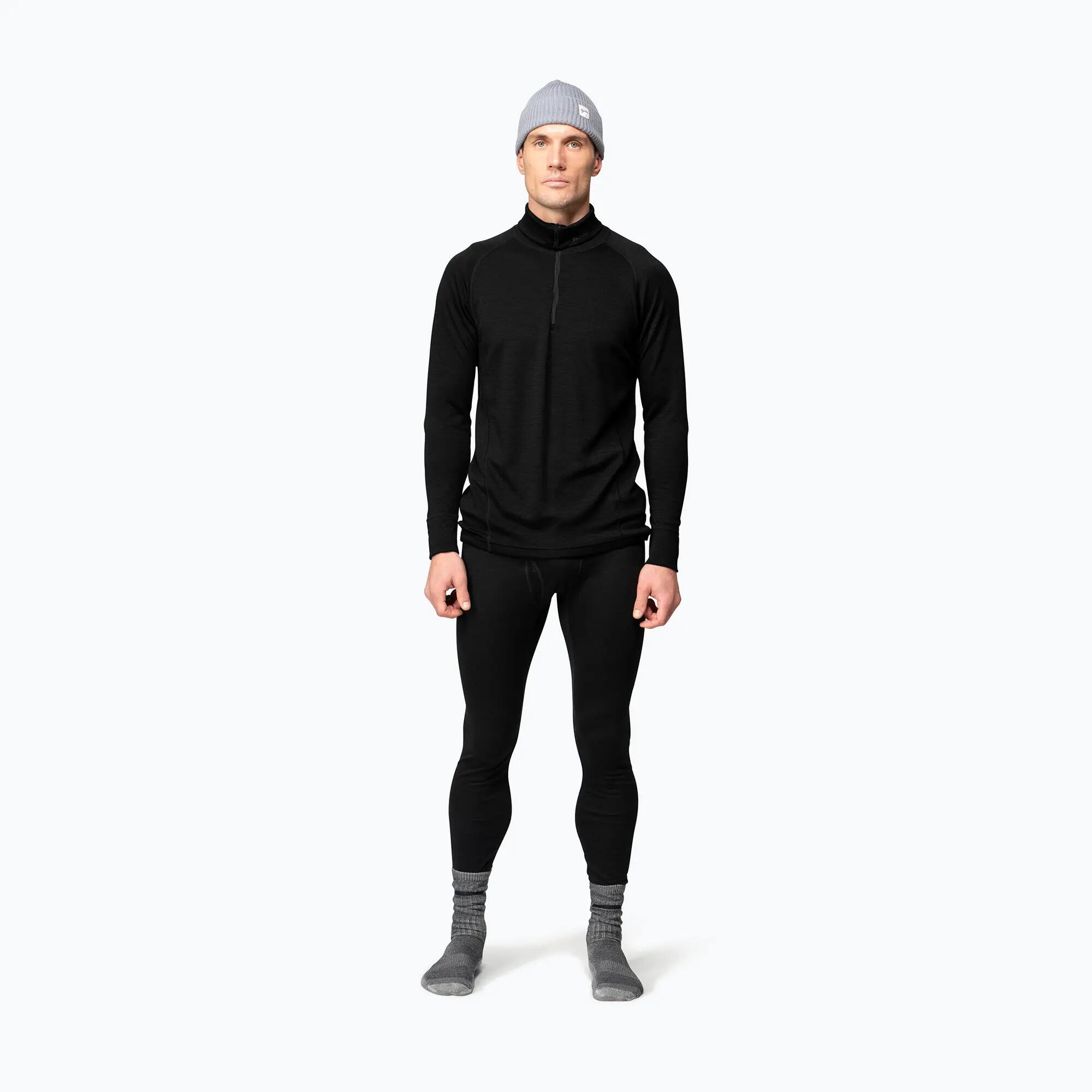 Devold Duo Active Merino 205 Z.Neck Under Jersey Black Men 2/7