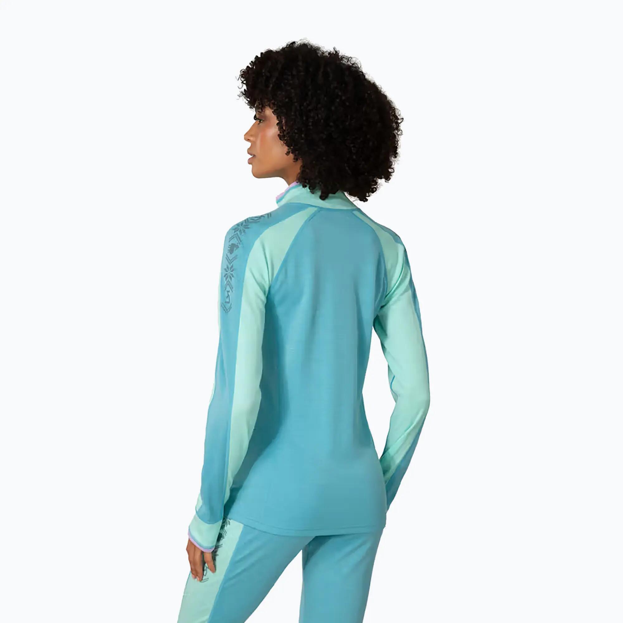 Bluza termoaktywna damska KARI TRAA Mila Half Zip 3/7