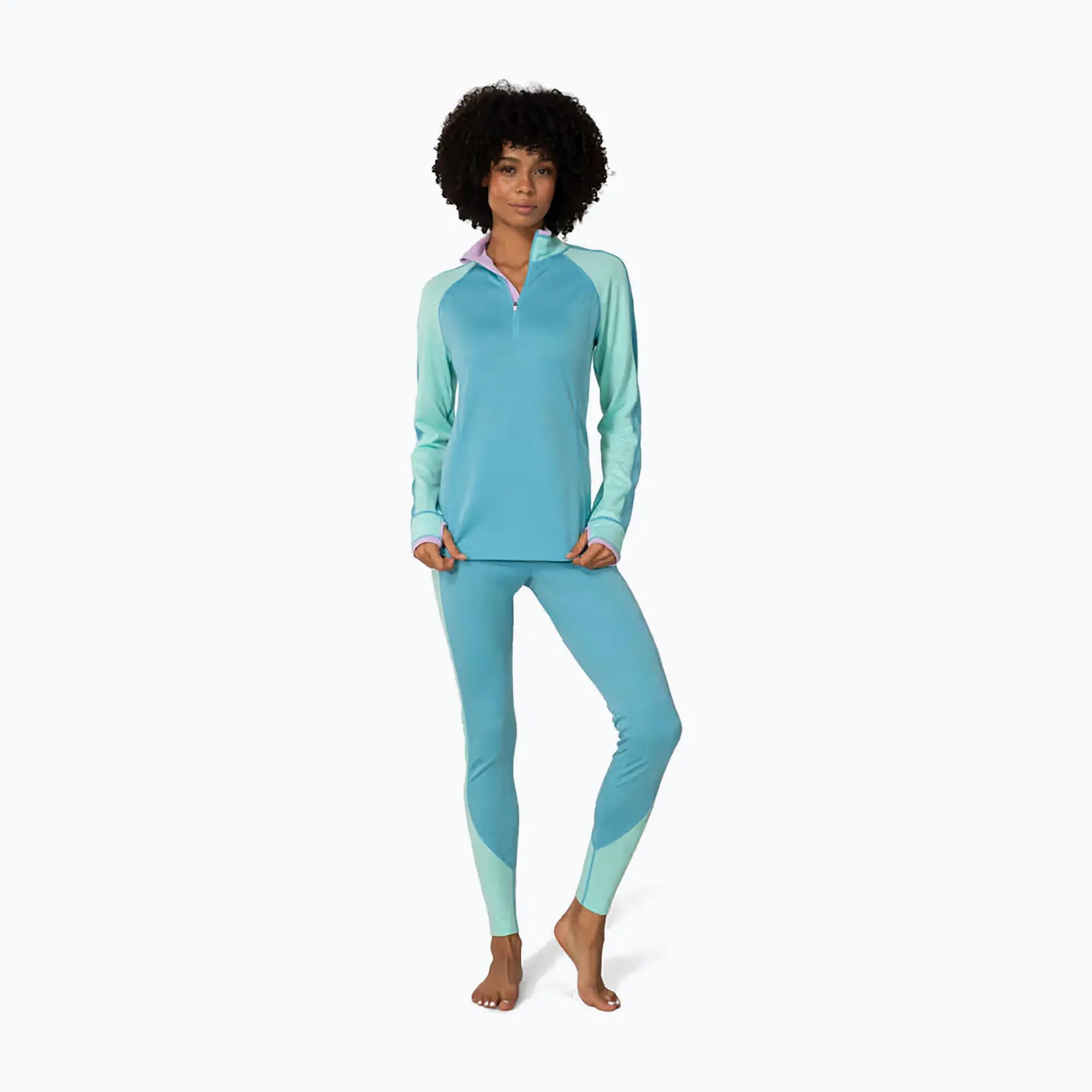 Bluza termoaktywna damska KARI TRAA Mila Half Zip 2/7