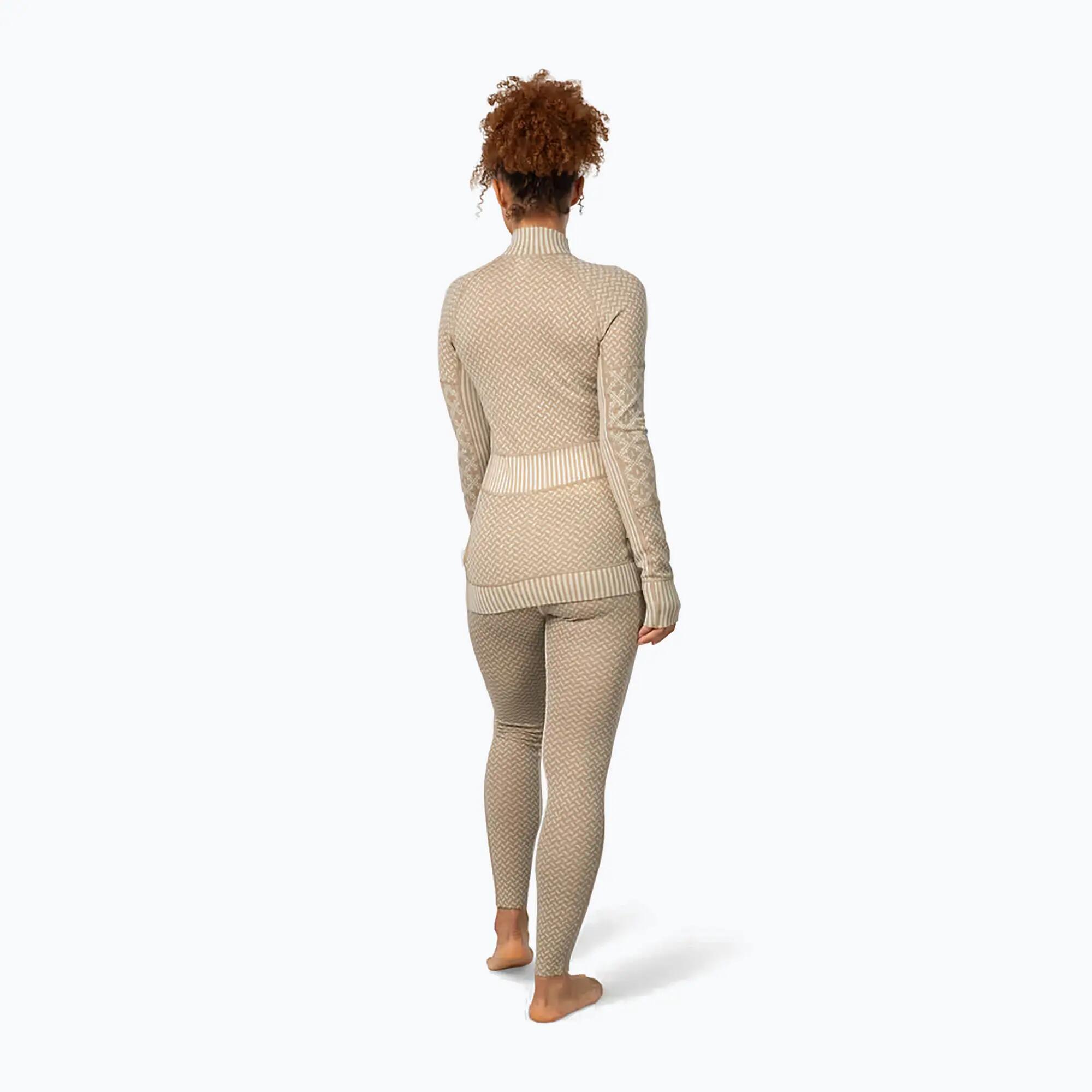 Bluza termoaktywna damska KARI TRAA Smekker Half Zip 2/7