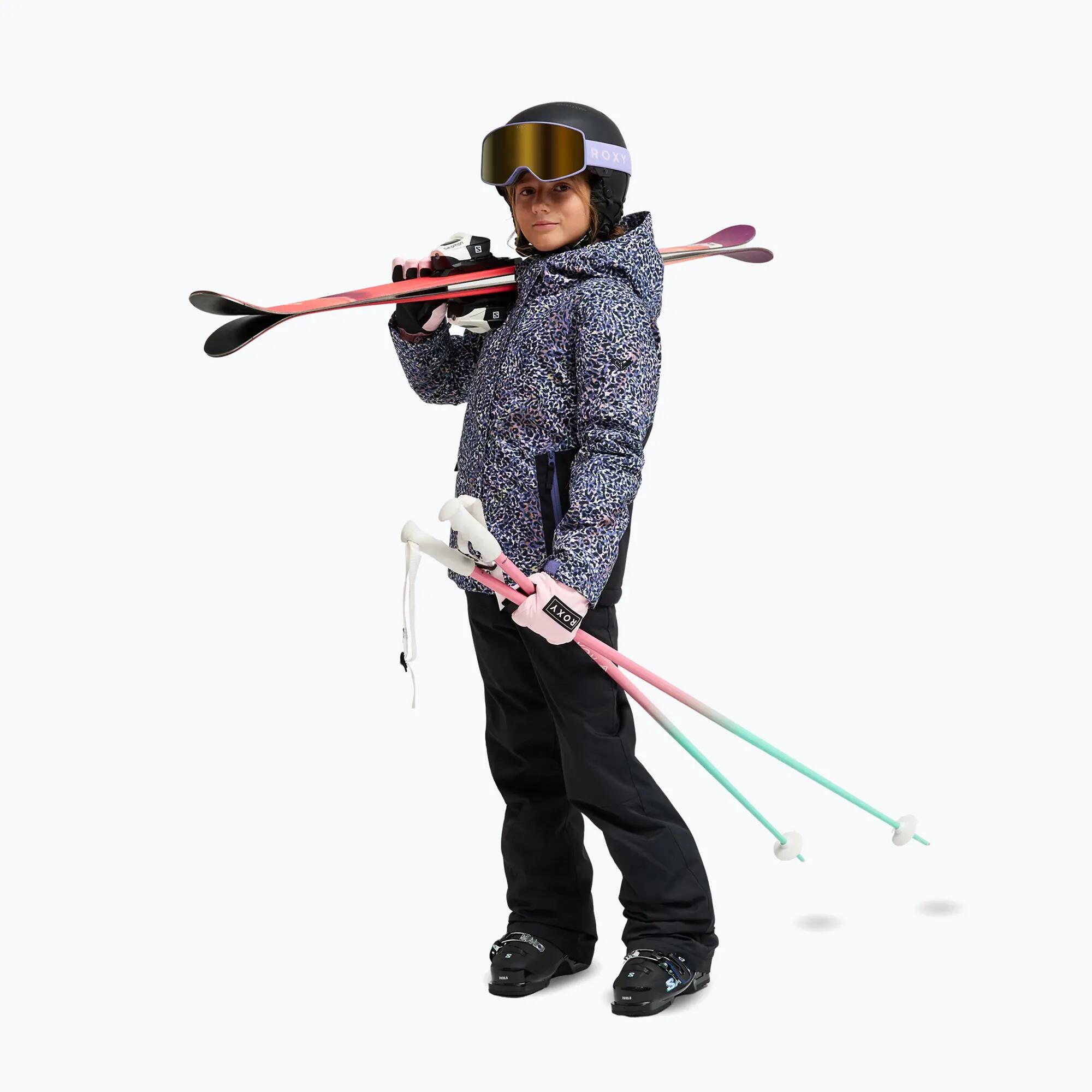 Veste de snow technique SNOWFLARE 10K Violet Fille 2/7