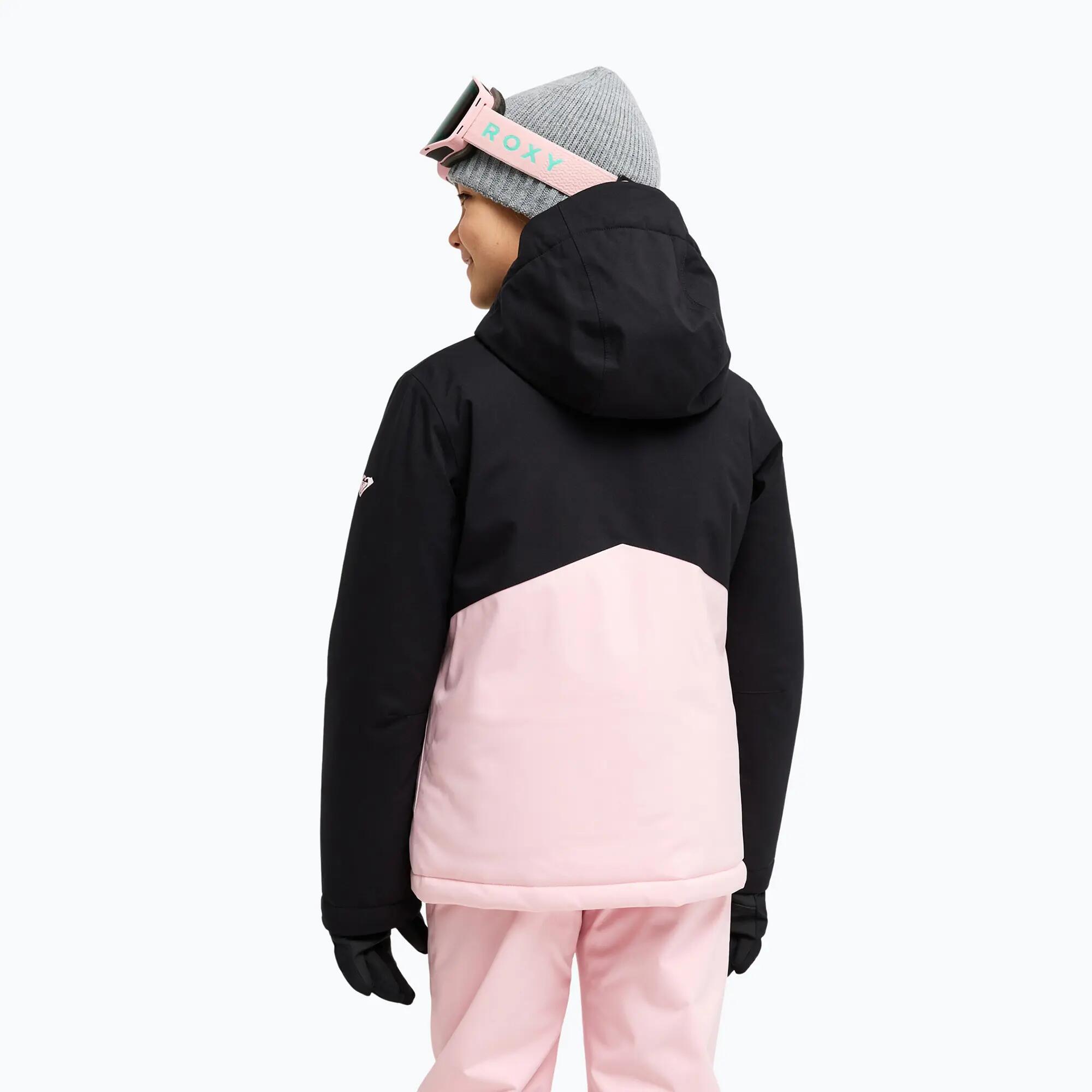 Funktionelle Schneejacke SNOWFLARE 10K Schwarz Meisjes 8-16 3/7