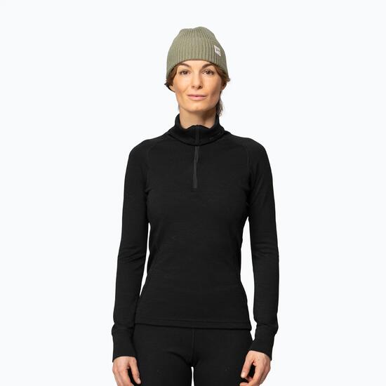 Unterhemd Devold Duo Active Merino 205 Z.Neck Weiß Damen