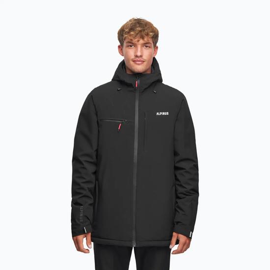 Veste de randonnée d'hiver Alpinus Causses - Homme - Noire