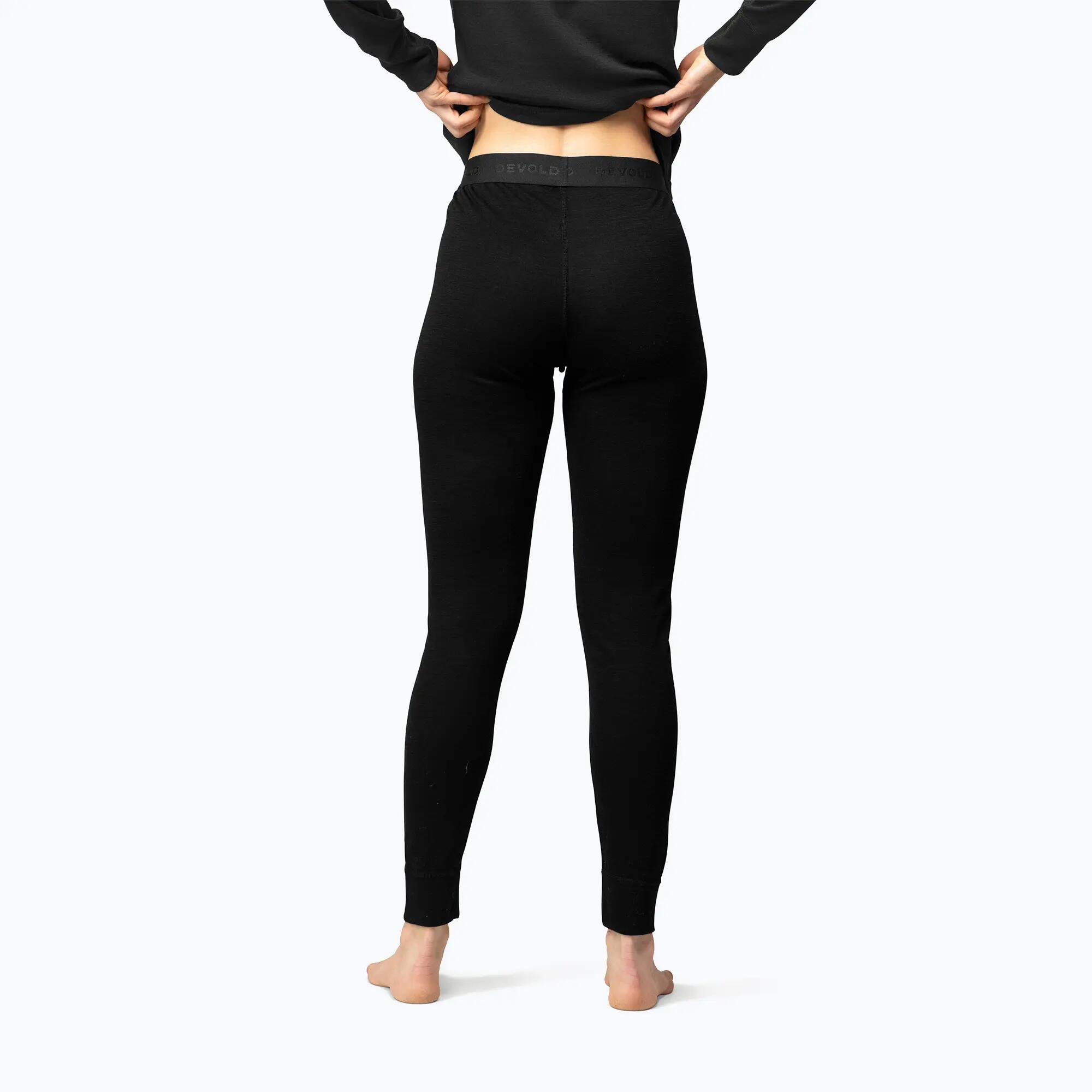 Women's Devold Duo Active Merino 205 Legging Black 2/6