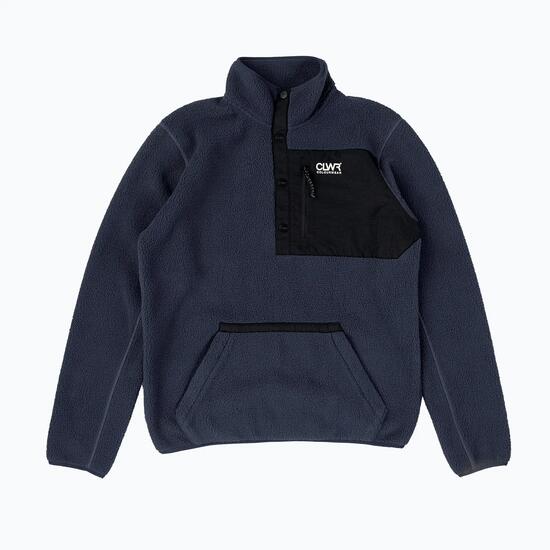 Pull polaire à boutons-pression Colourwear Pile