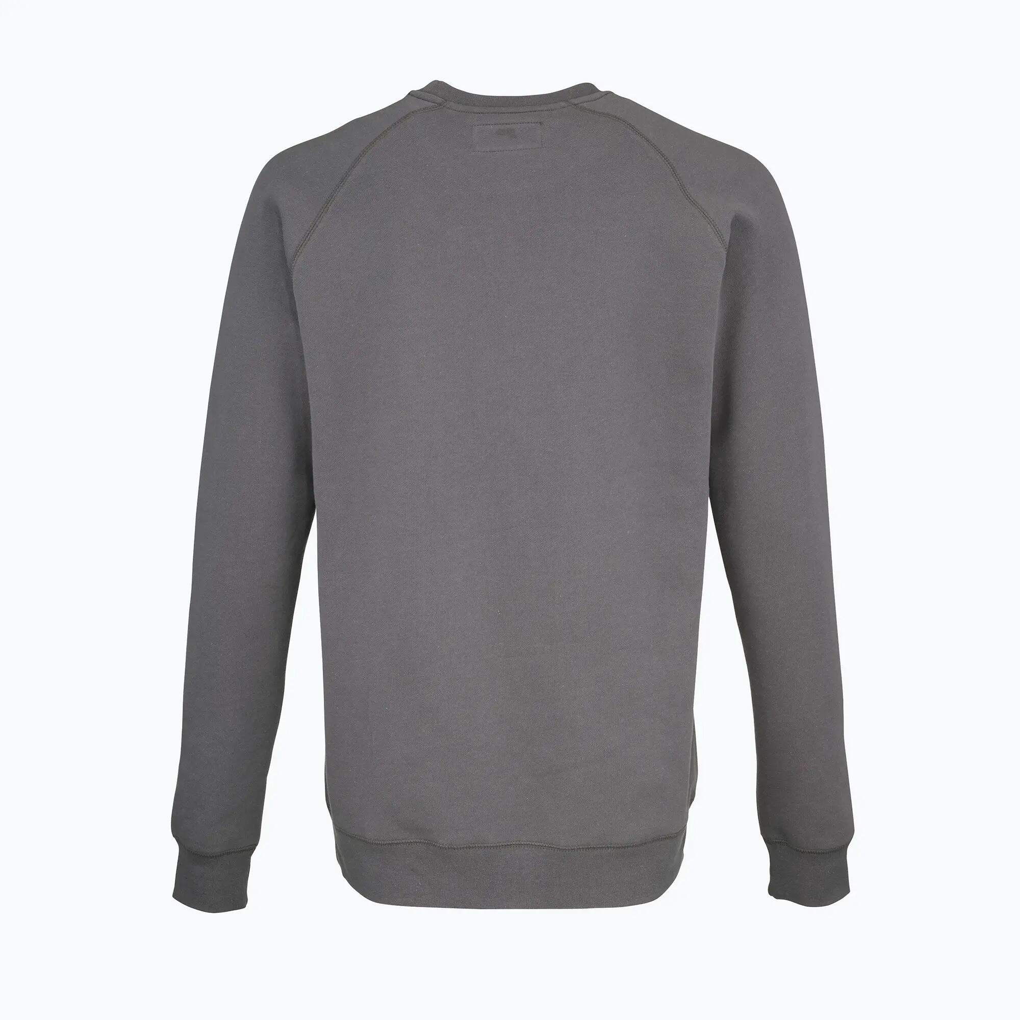 Core Fleece Crew uéter Esportivo - Adulto - Cinza - 2/5