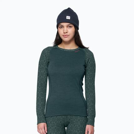 Tee-Shirt Devold Femme Duo Active Merino 205 Vert
