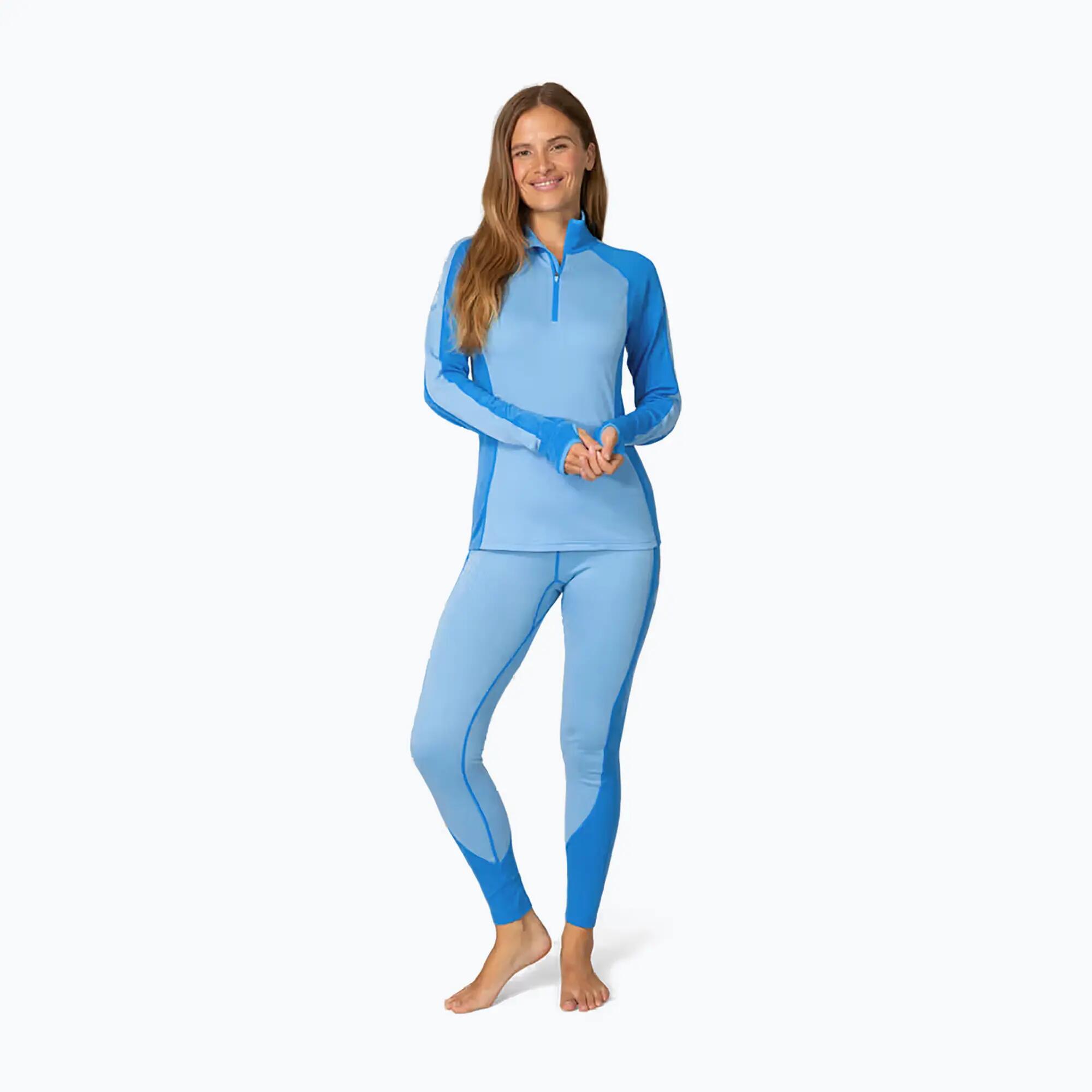 Bluza termoaktywna damska KARI TRAA Mila Half Zip 2/7