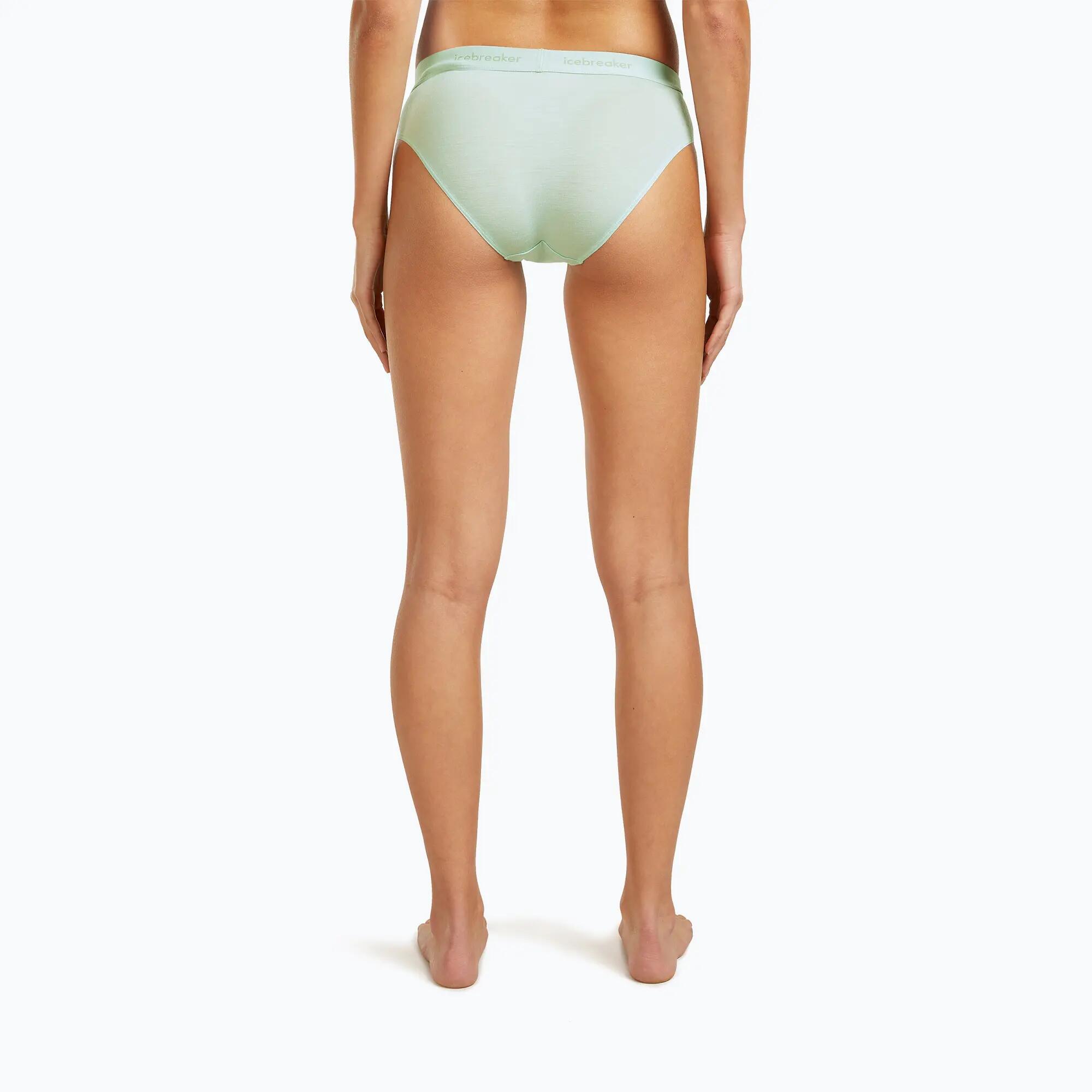 Icebreaker 125 Cool-Lite Sprite Hipster Women's Green Shorts 3/6