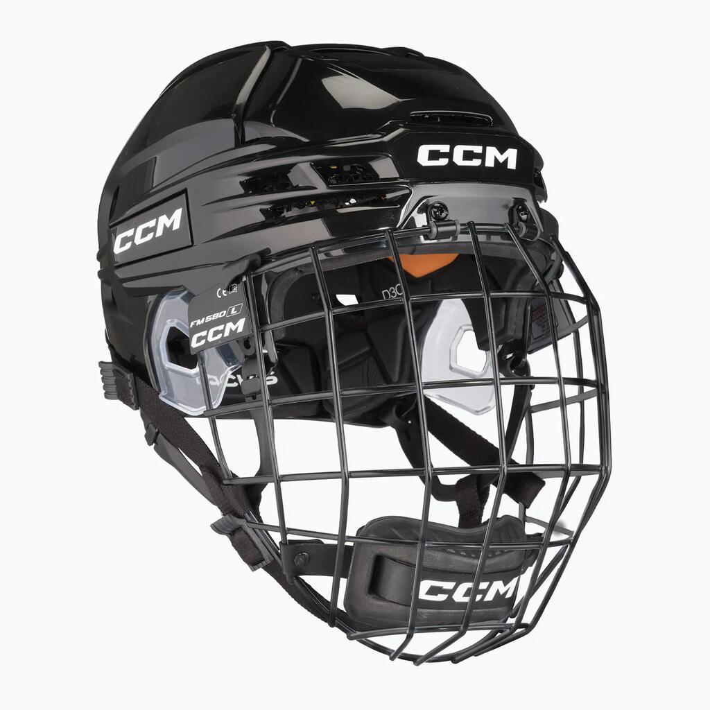 CCM Tacks 720 Senior Black каска за хокей на лед Combo за възрастни
