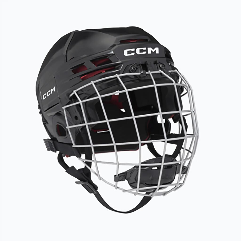 CCM Tacks 70 Youth Black детска каска за хокей на лед Combo