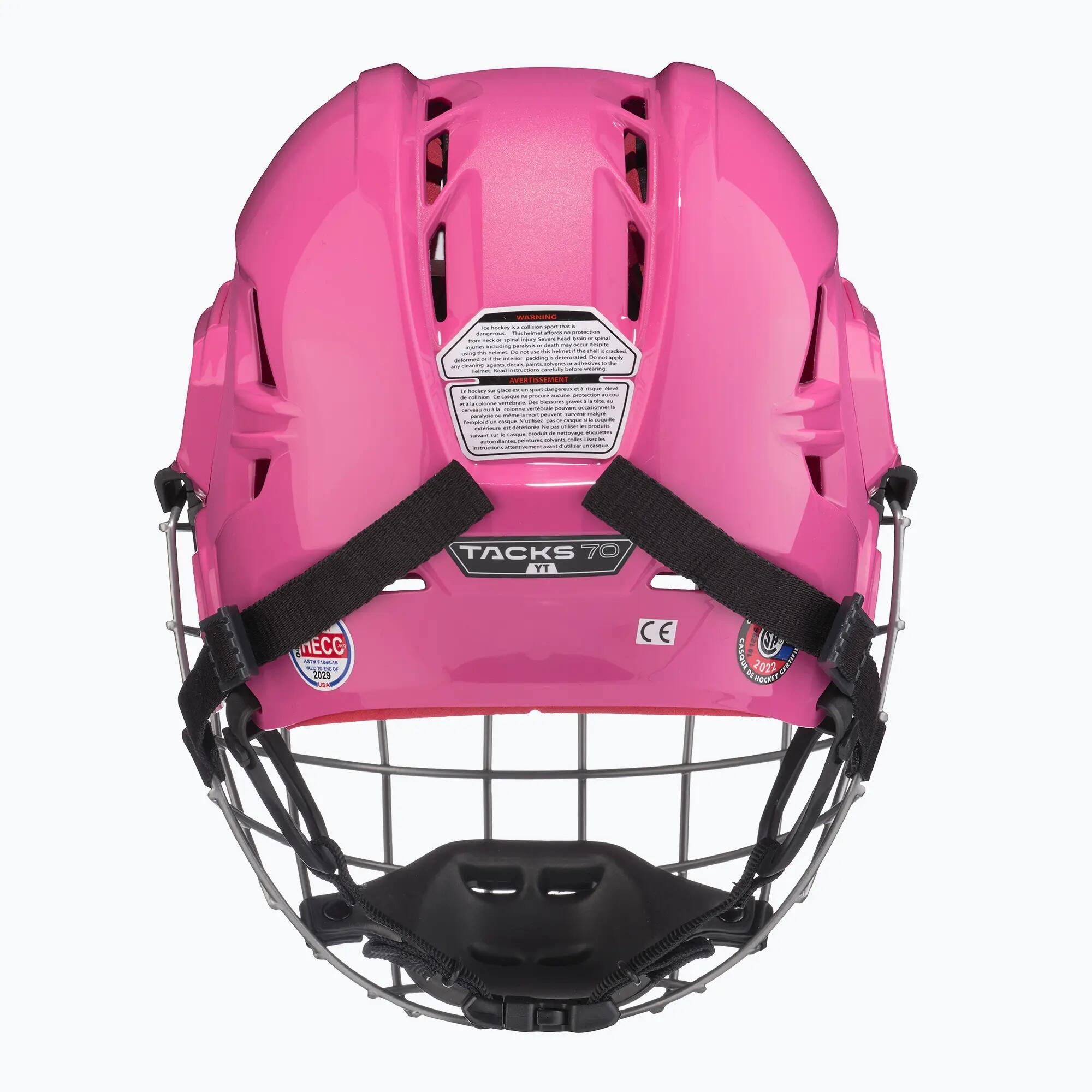 Kask hokejowy dziecięcy CCM Tacks 70 Combo JR 4/6