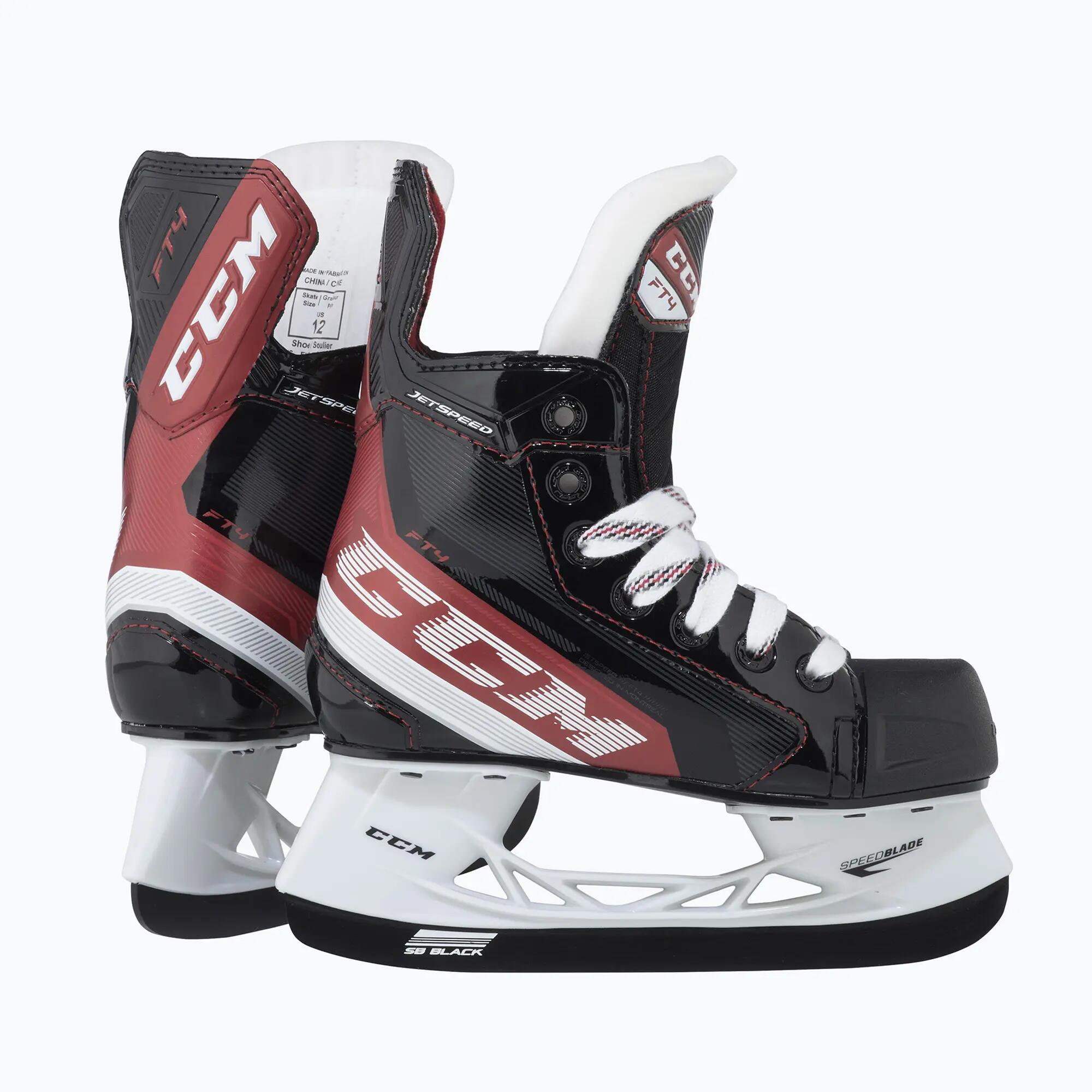 CCM Jetspeed FT Hockey Skates Junior Regular black 1/7