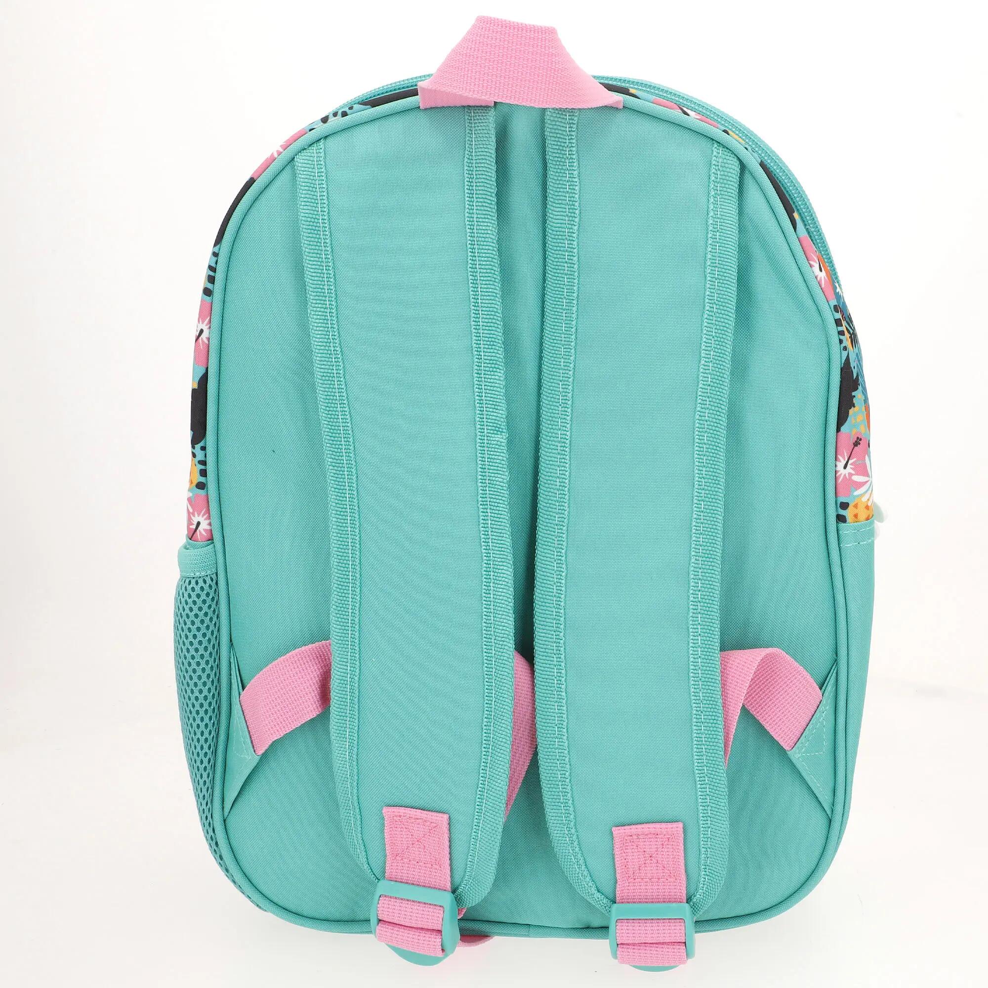 Stitch Mochila pré-escolar 3D 25x10x32 cm +3 anos 6/7