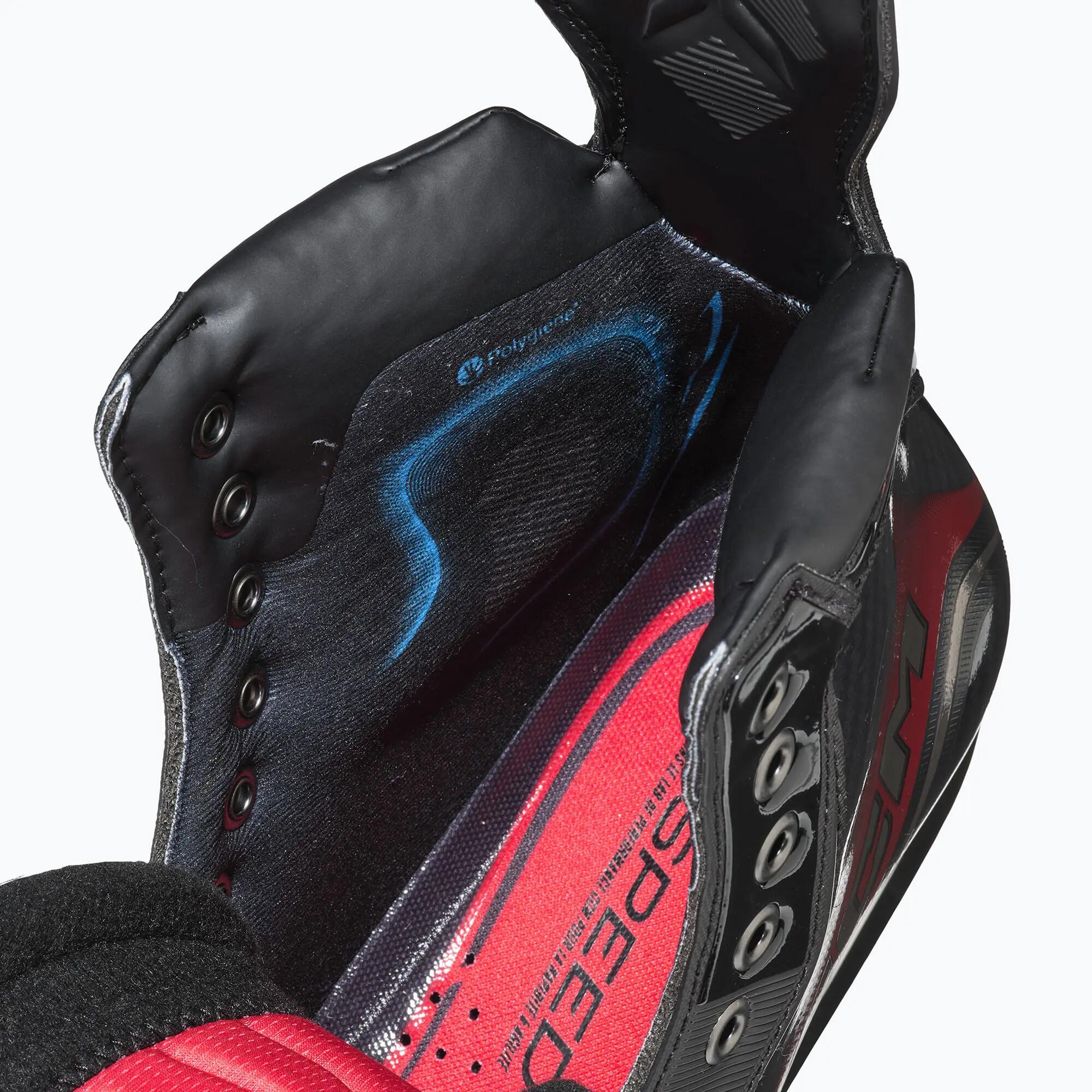 CCM JetSpeed FT8 Pro Senior patins de hóquei pretos – REGULAR 5/7