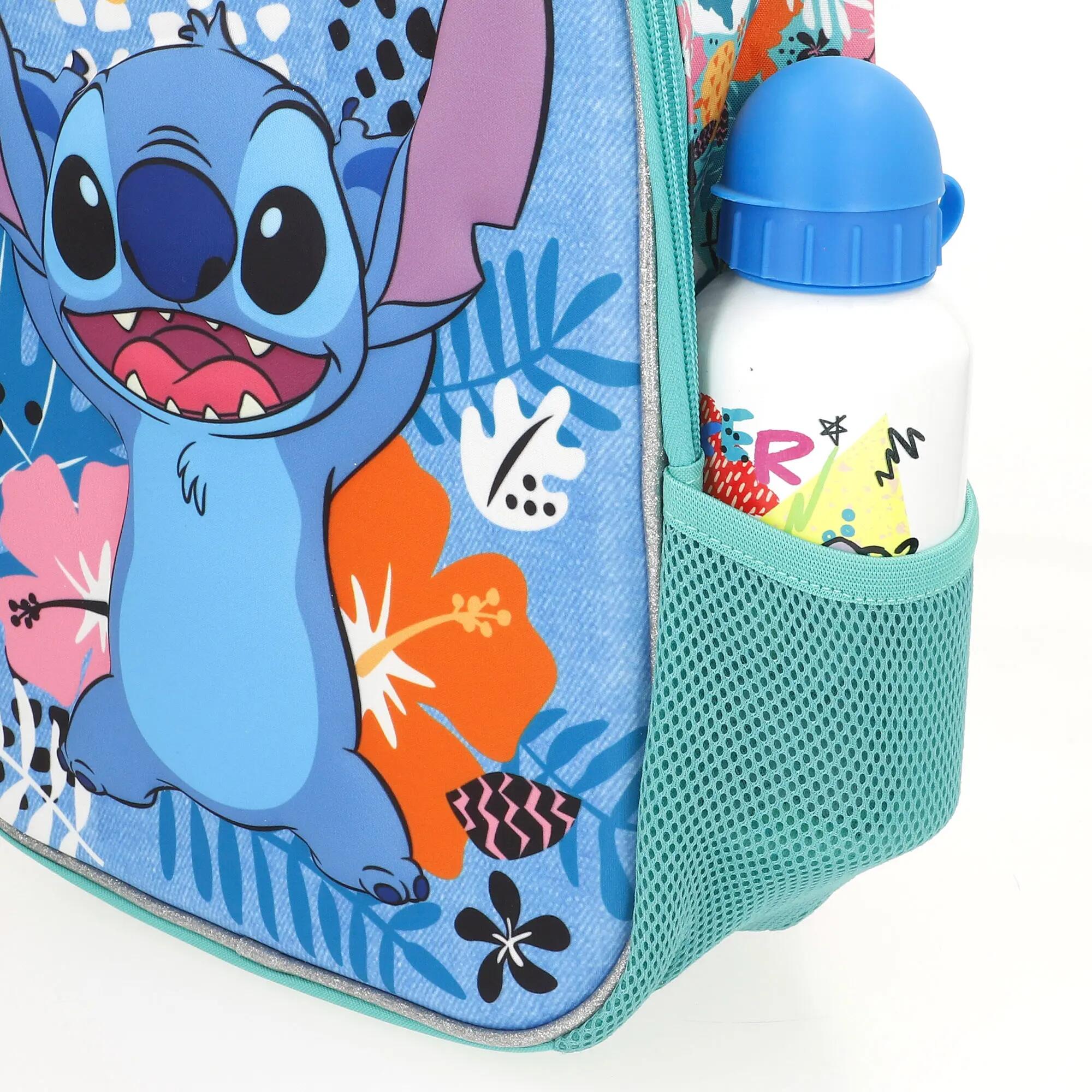 Stitch Mochila pré-escolar 3D 25x10x32 cm +3 anos 3/7