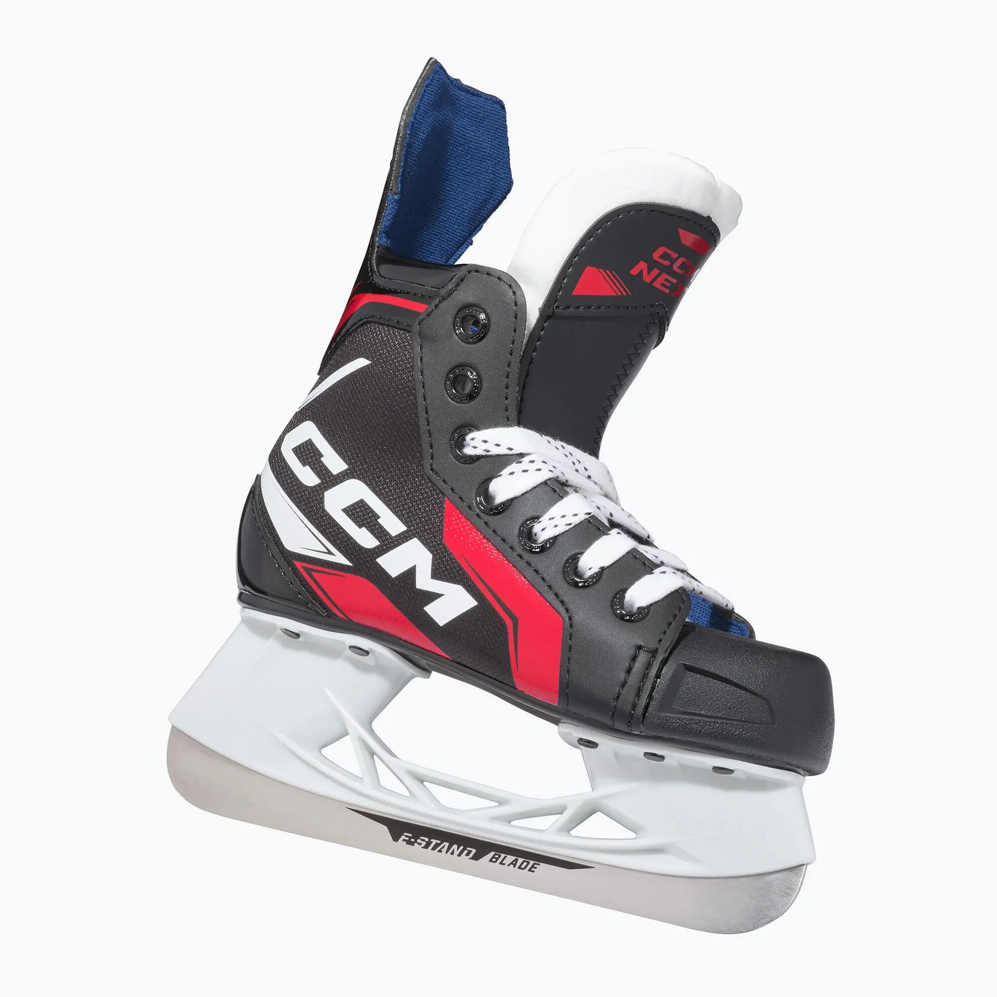 CCM Next YT Regular schwarz Jugend Eishockey-Schlittschuhe 6/7
