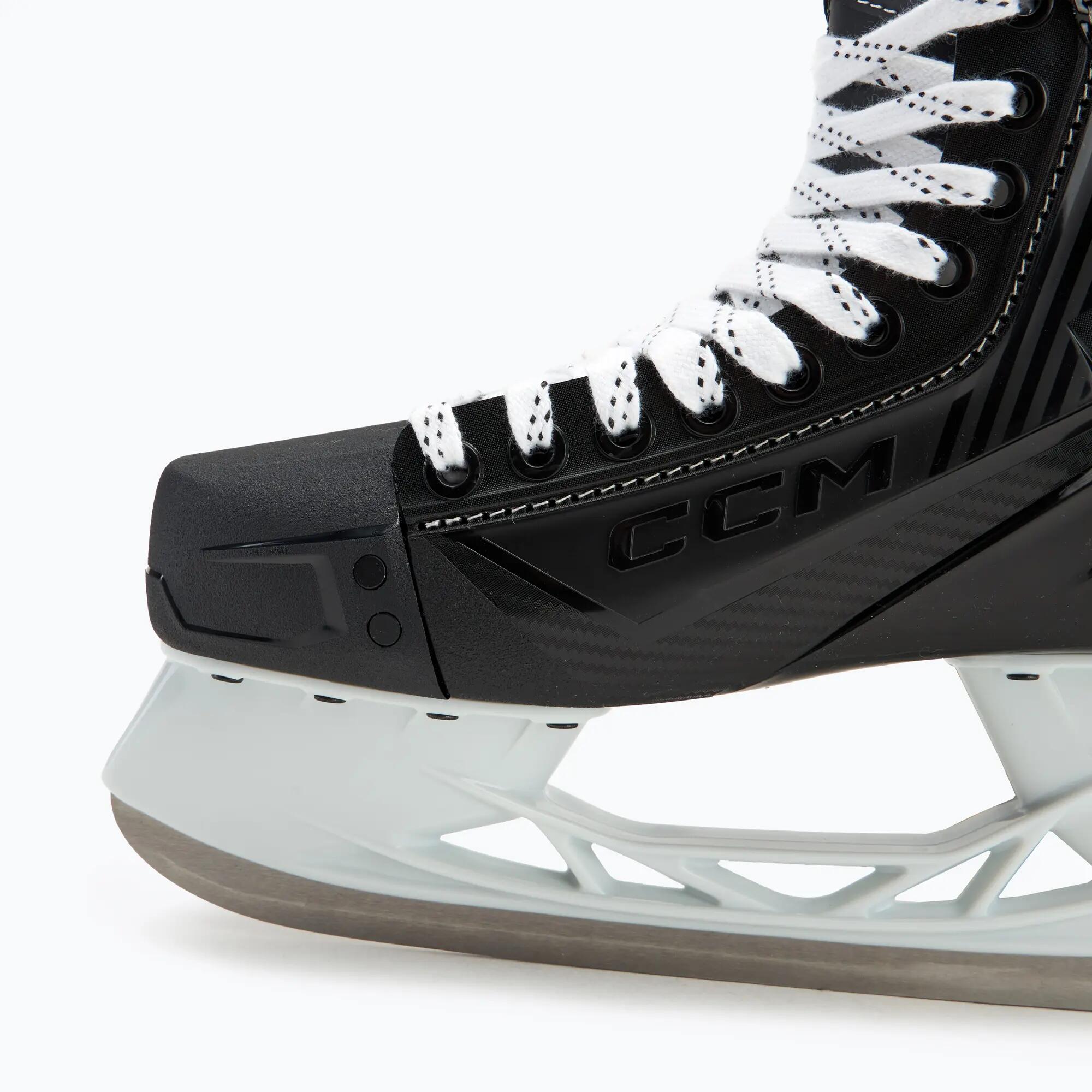 CCM Next Senior Regular noirs patins de hockey sur glace pour adultes 7/7