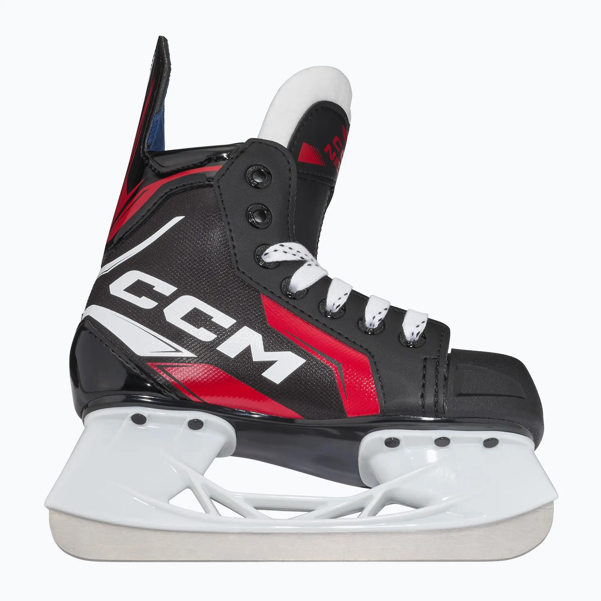 CCM Next YT Regular schwarz Jugend Eishockey-Schlittschuhe 5/7