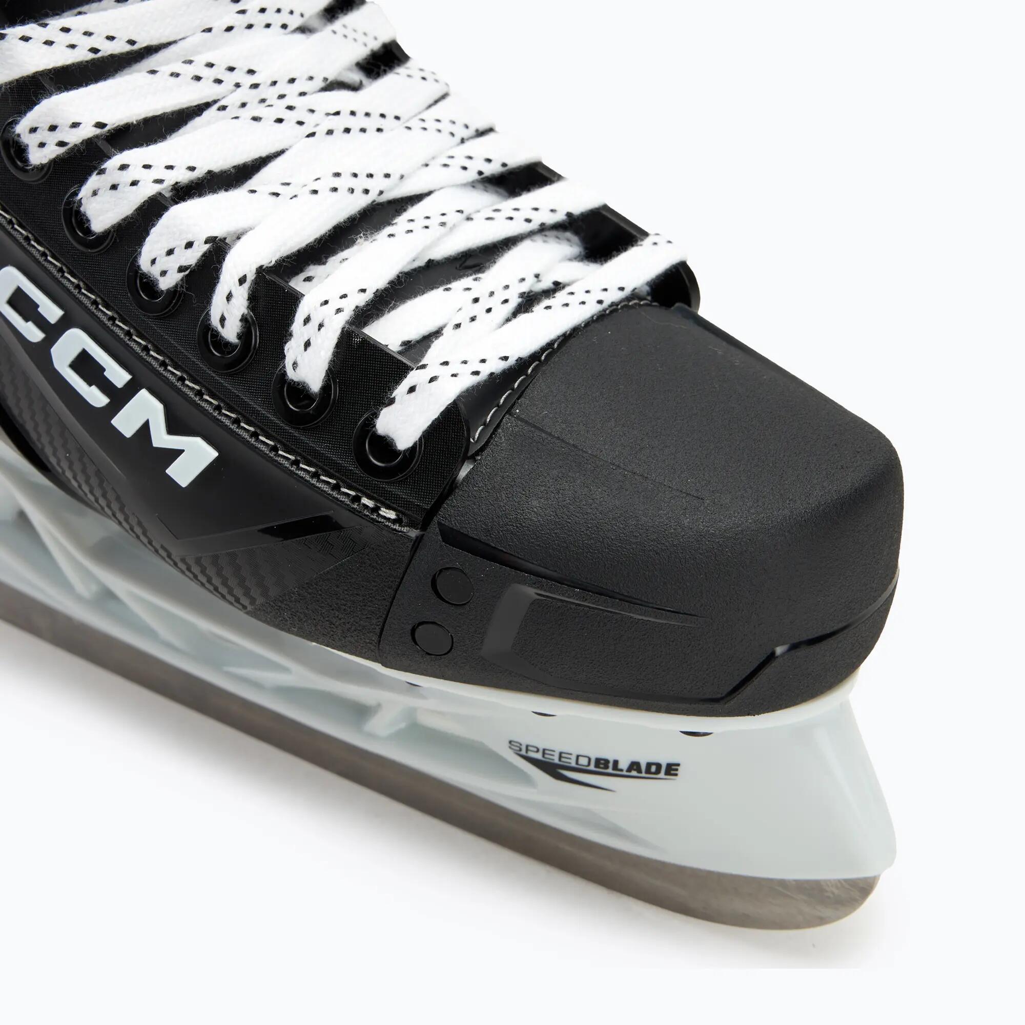 CCM Next Senior Regular noirs patins de hockey sur glace pour adultes 5/7