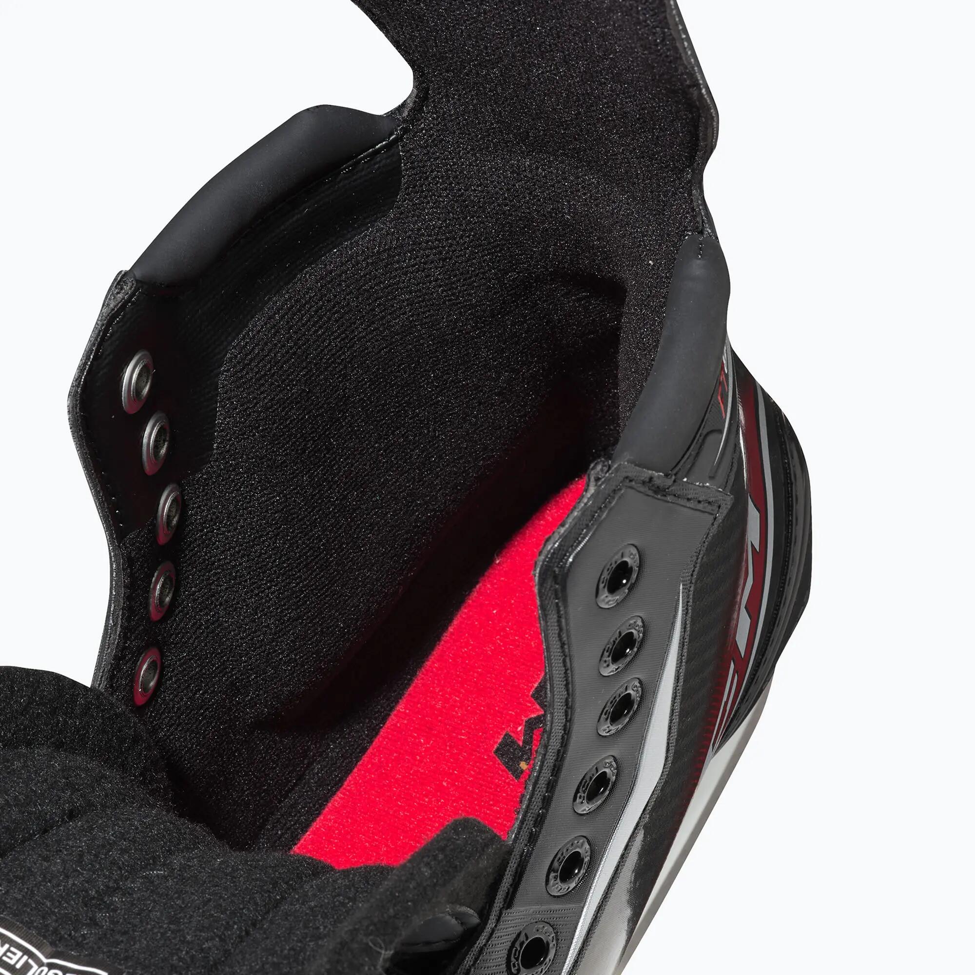 CCM JetSpeed FT860 Intermediate patins de hóquei pretos 5/7