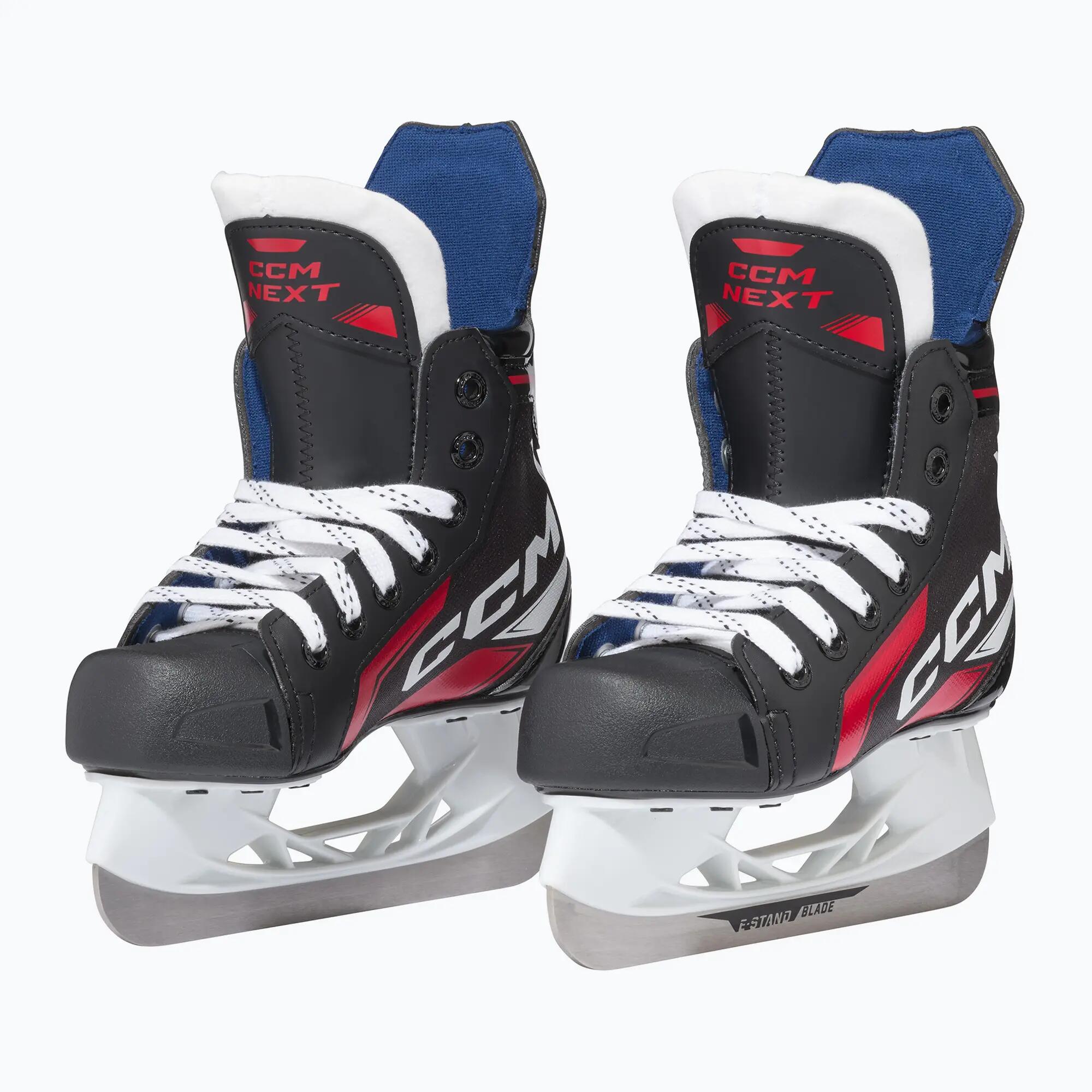 CCM Next YT Regular schwarz Jugend Eishockey-Schlittschuhe 2/7