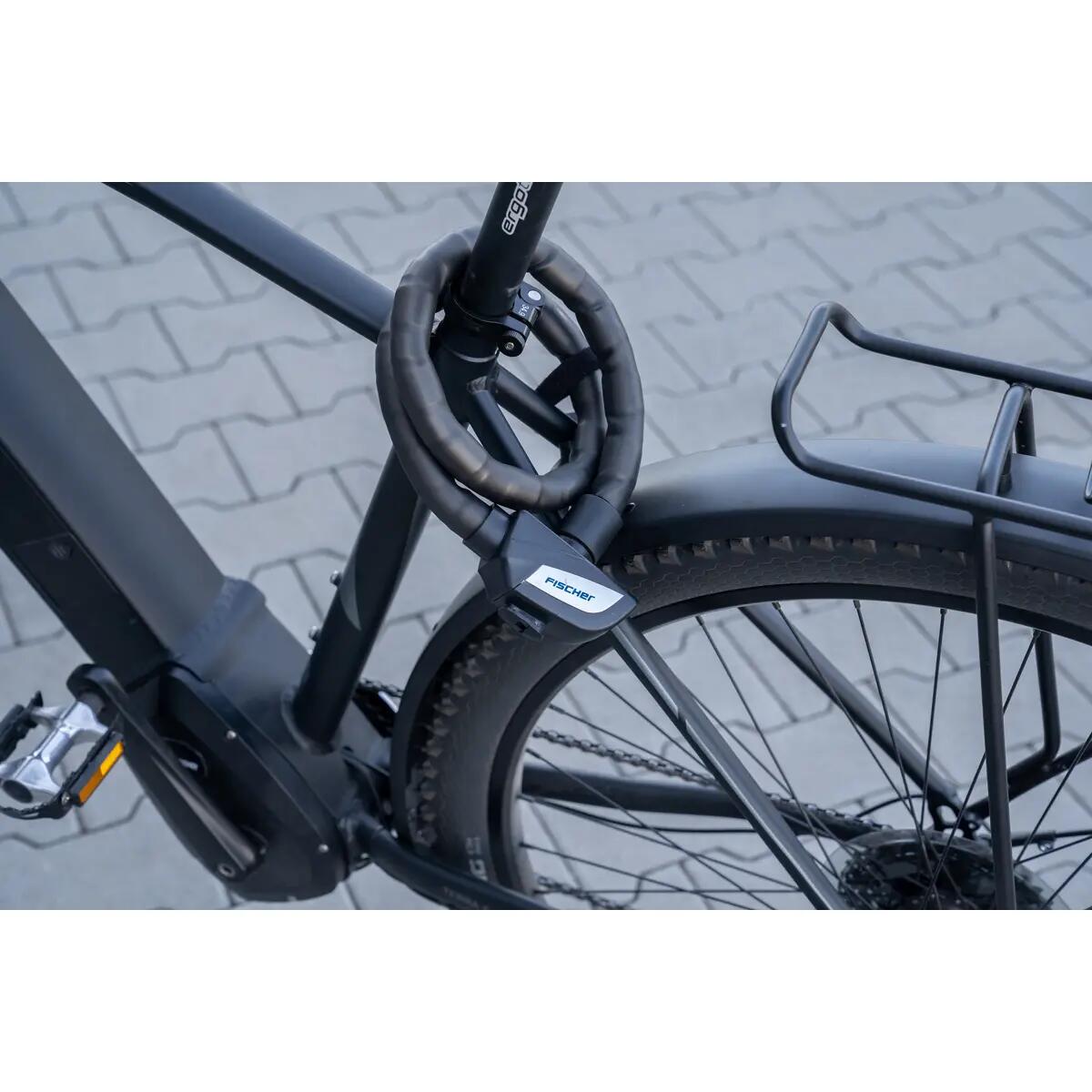 Verrou de vélo Fischer gliederschloss Noir 6/7