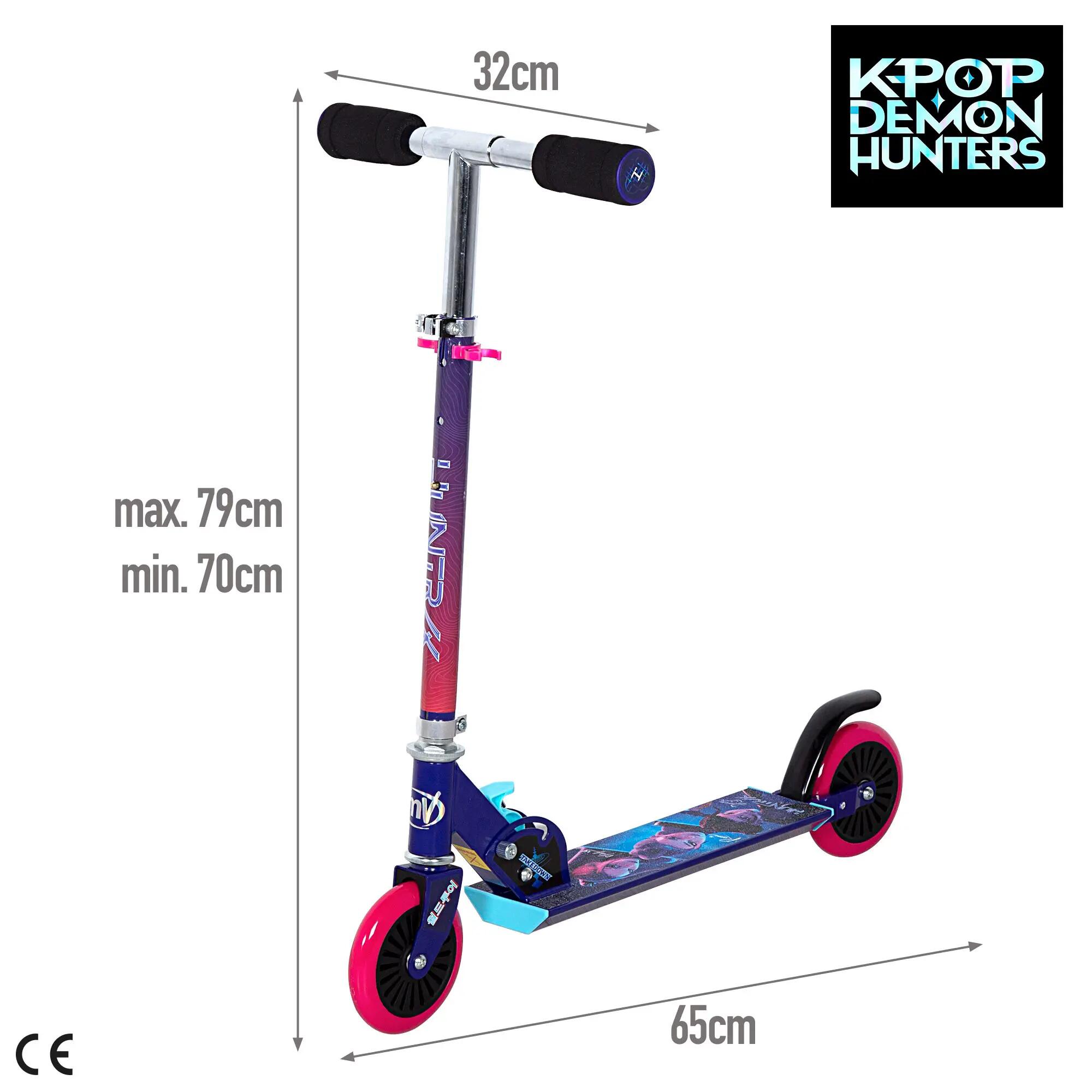 Patinete de duas rodas KPop Demon Hunters +5 anos 4/7
