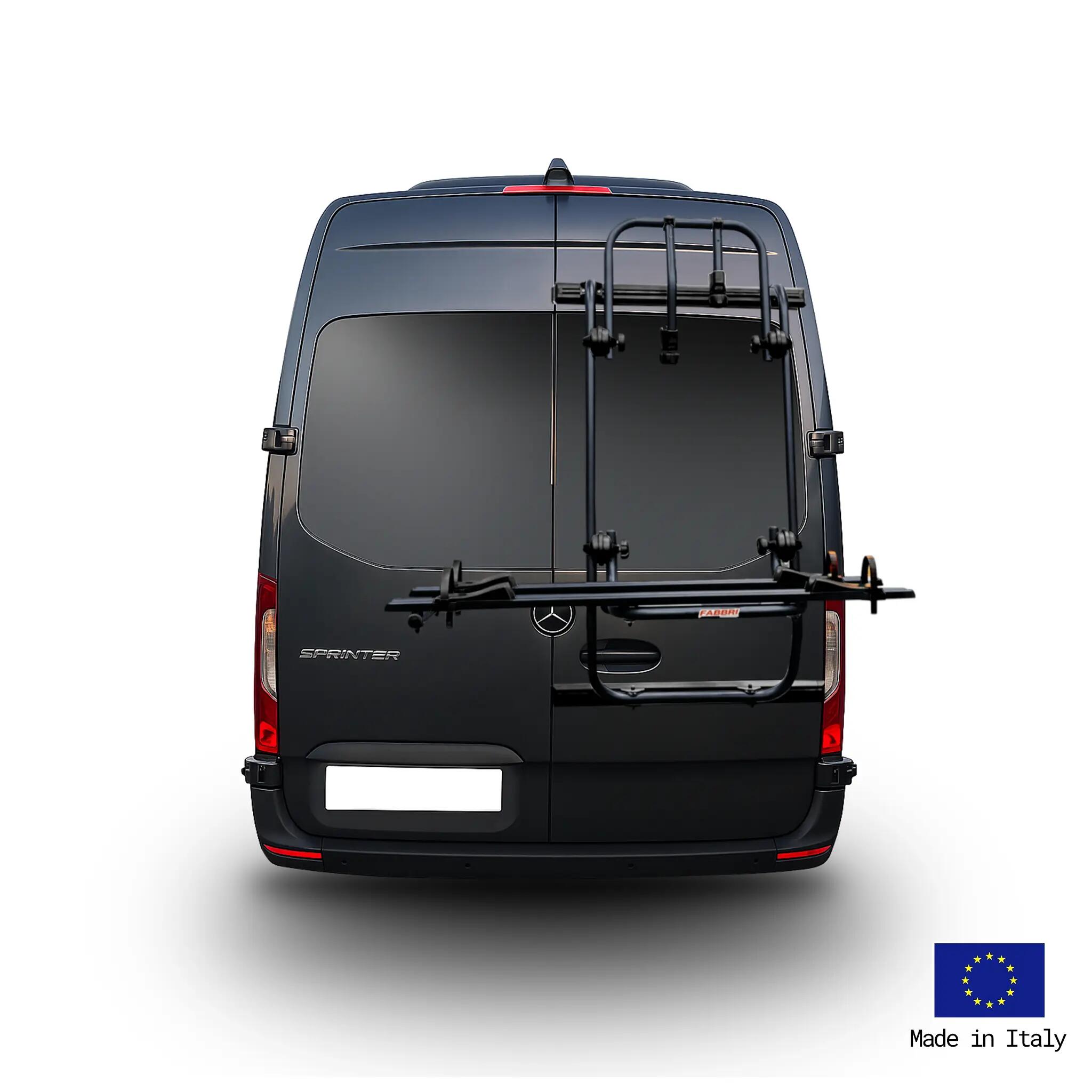 FABBRI BICI OK MTB VAN BLACK bike rack, 2 bikes,  Sprinter /  Crafter 2/2