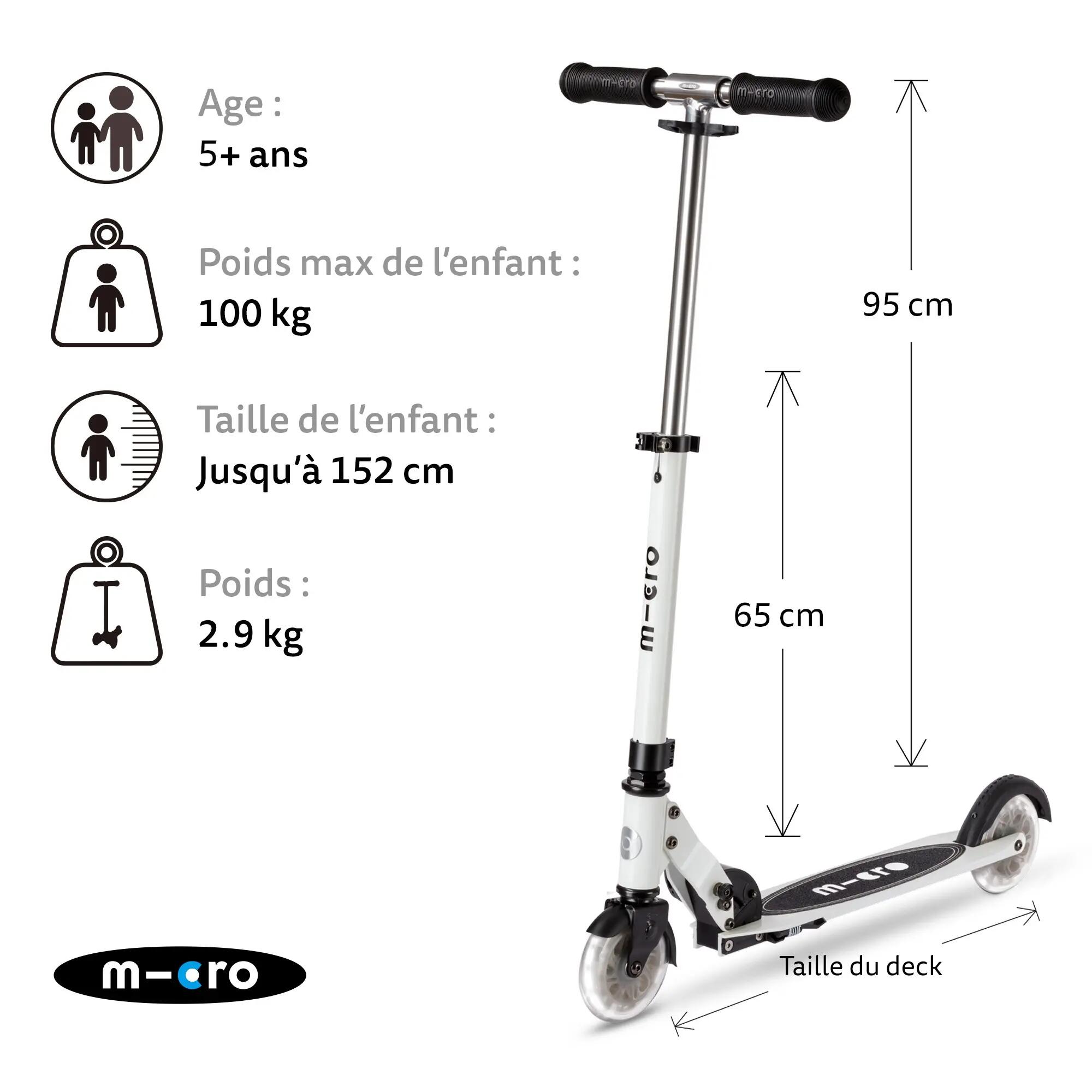 Trottinette enfant 2 roues -  Sprite LED - Glow 2/7