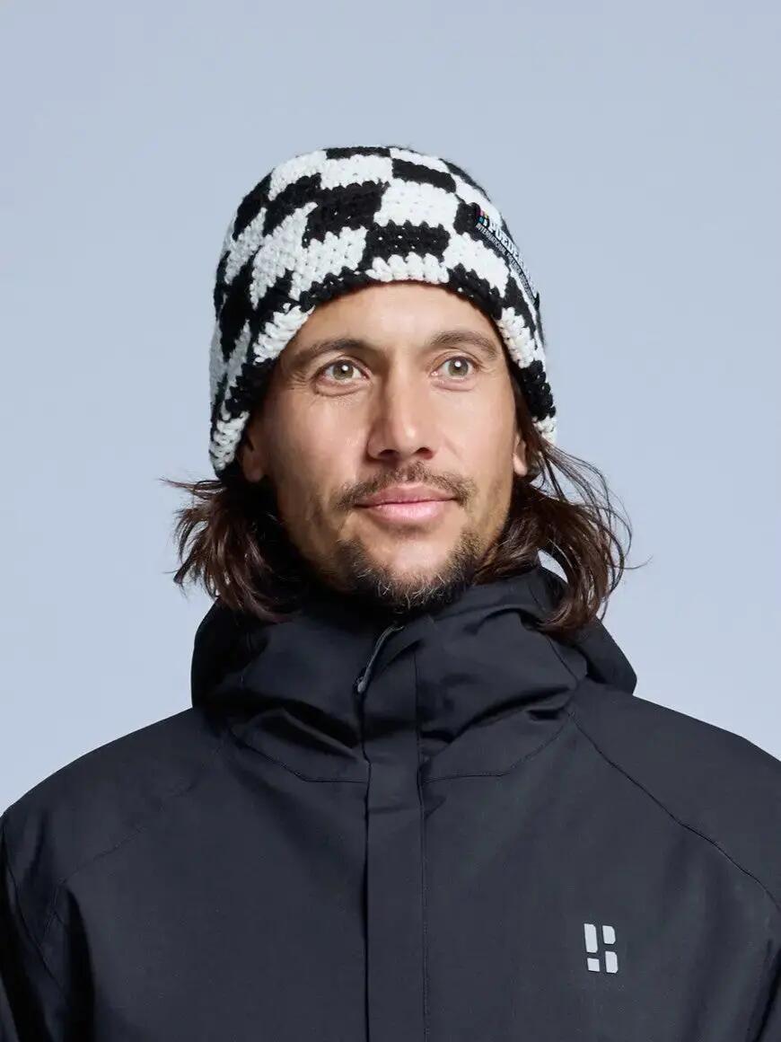 Mütze - Herren - Checkerboard - Schwarz Multi 6/7