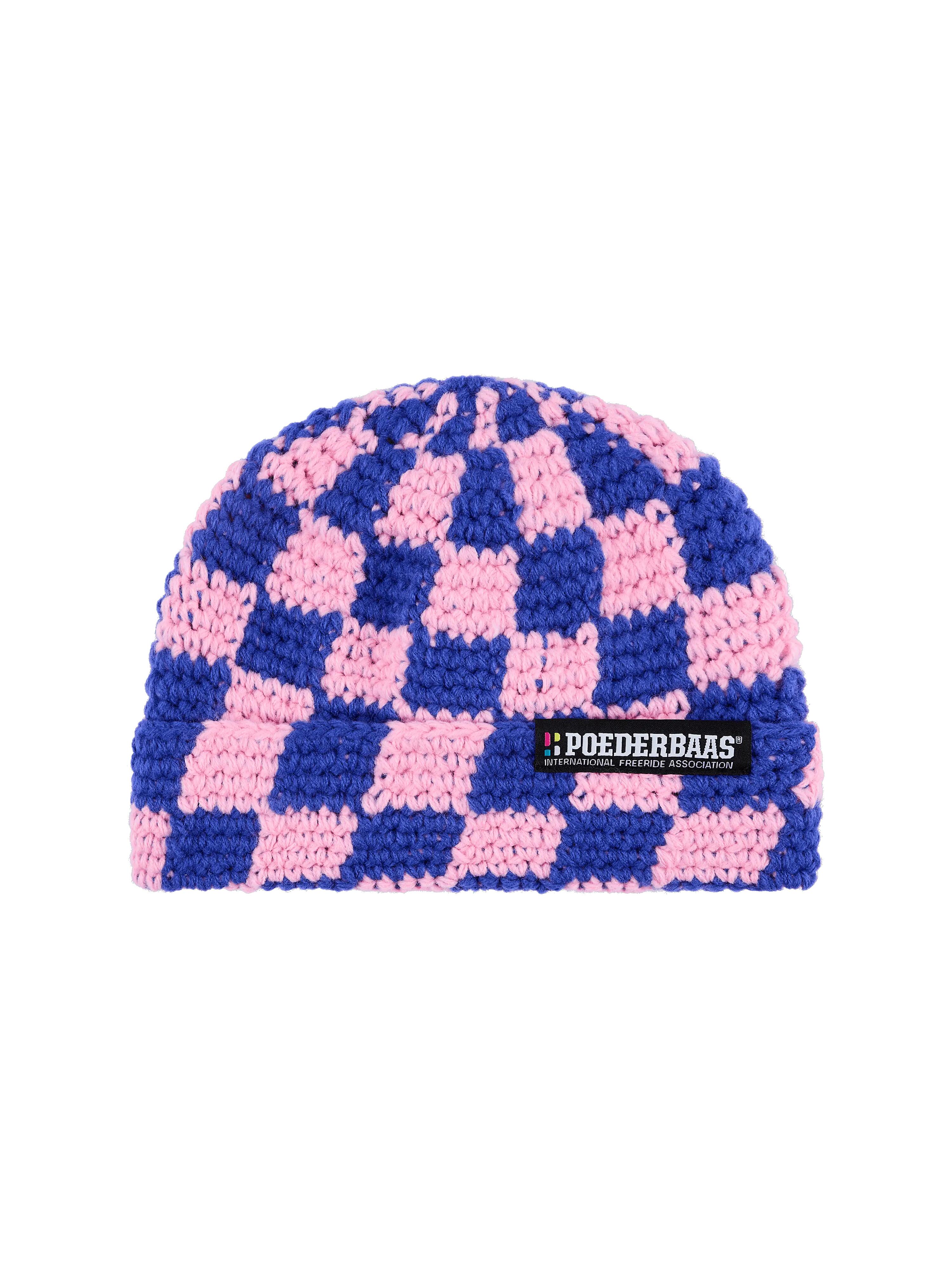 Muts - Dames - Checkerboard - Powder Rose 7/7