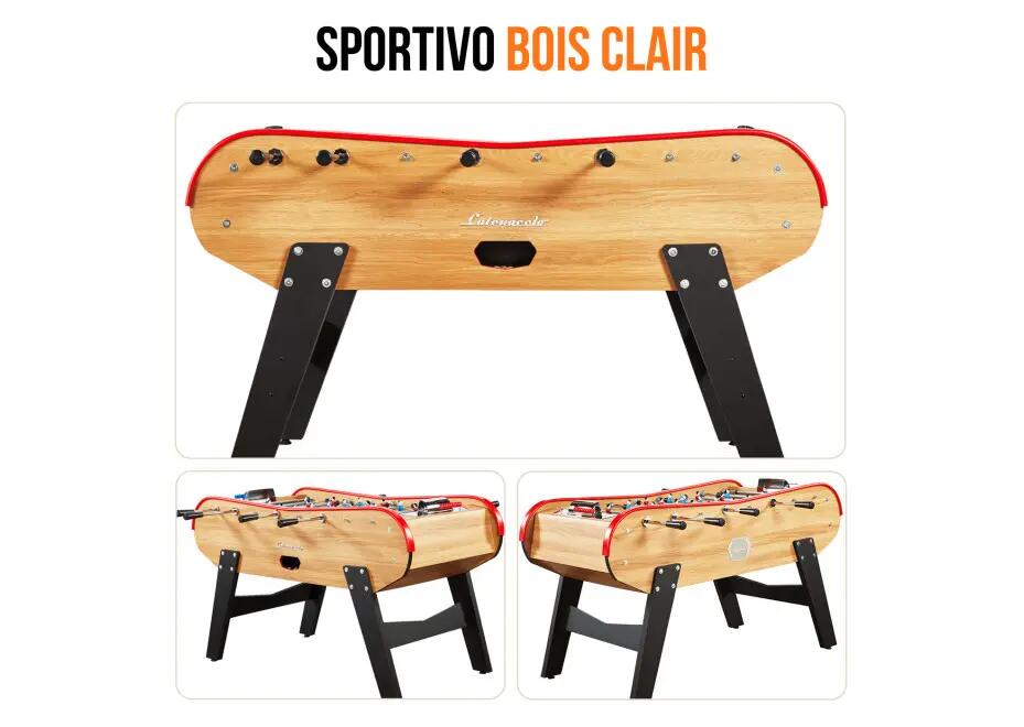 Baby foot Sportivo Flex bois clair 14/15