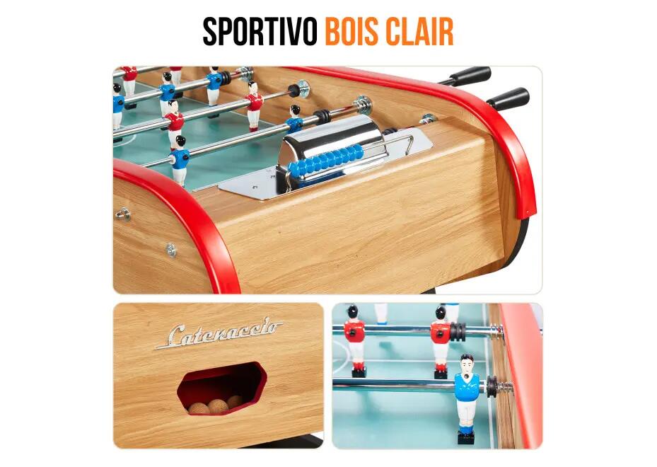 Baby foot Sportivo Flex bois clair 13/15