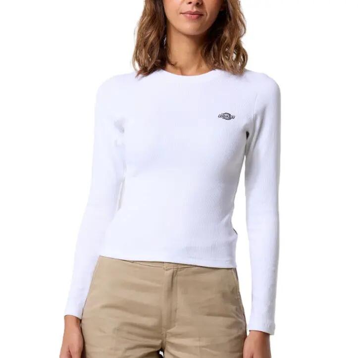 T-shirt Dickies WGladeville LS White 4/6
