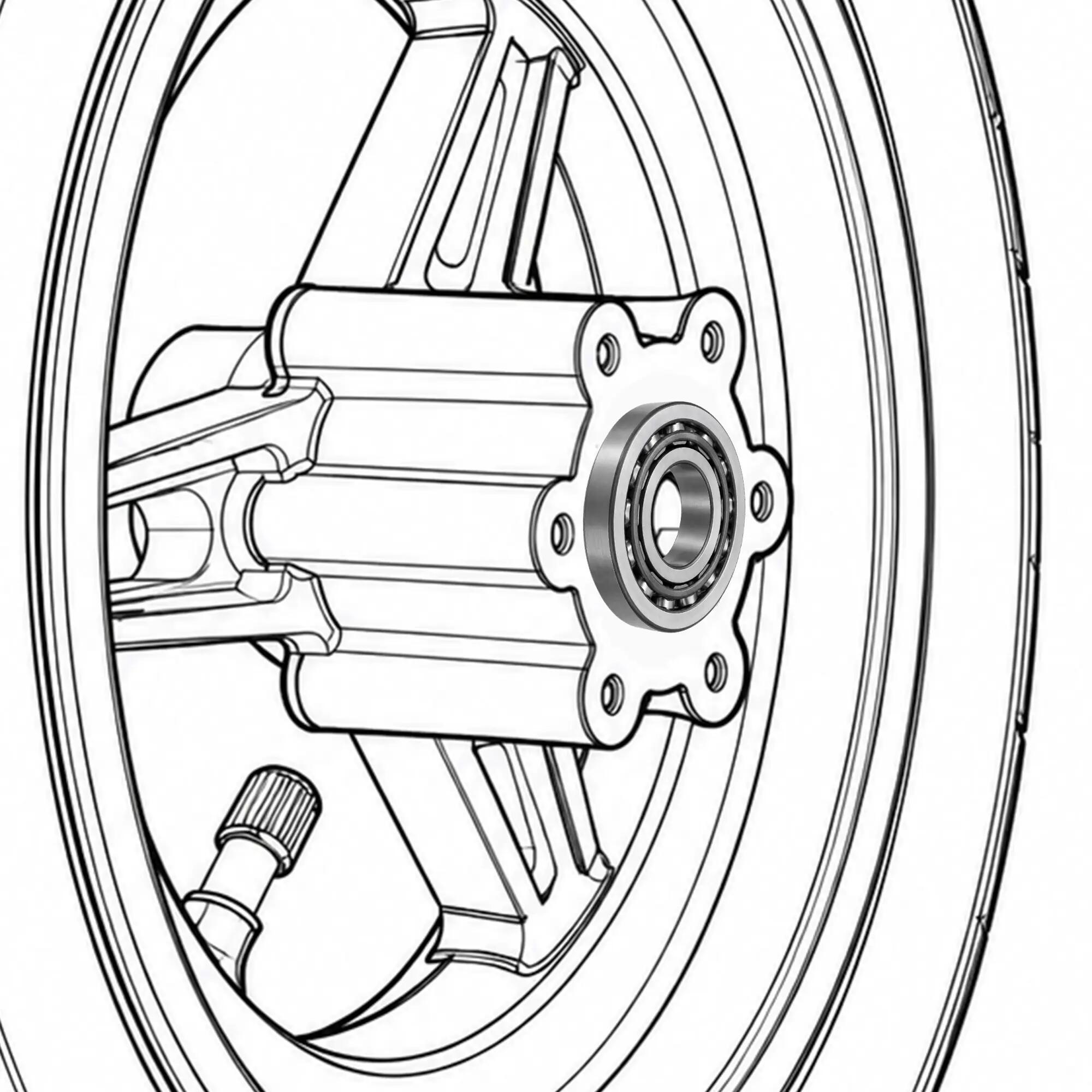 MOTOR BEARING RING ECROSS/ECROSSONE/ECROSSONEBLUE/ECROSSPRO/ECROSSPRO2/ECROSSP 2/4