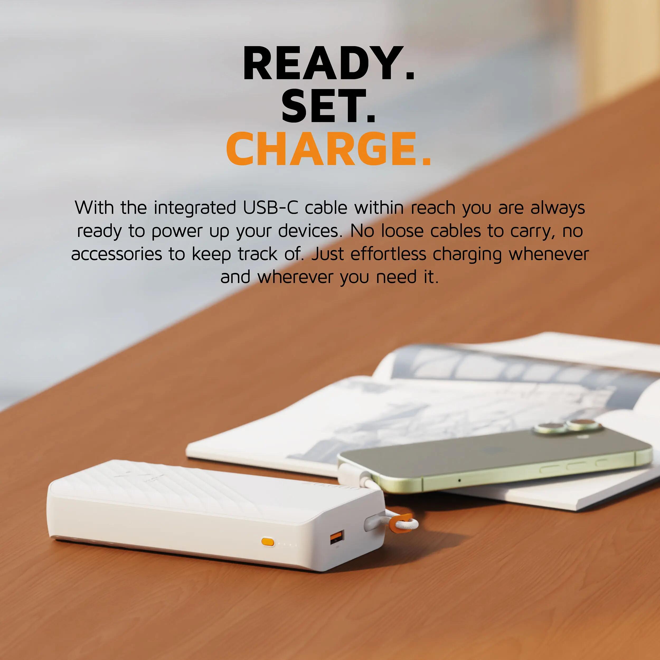 Batería externa Go2 Evolution - 20.000 mAh - Cable Ingebouwde 4/6