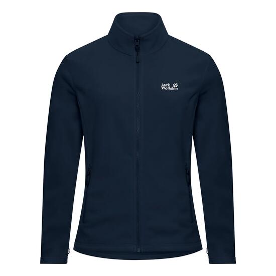 Fleecejacke weich leicht Damen - Taunus 100 Full-Zip